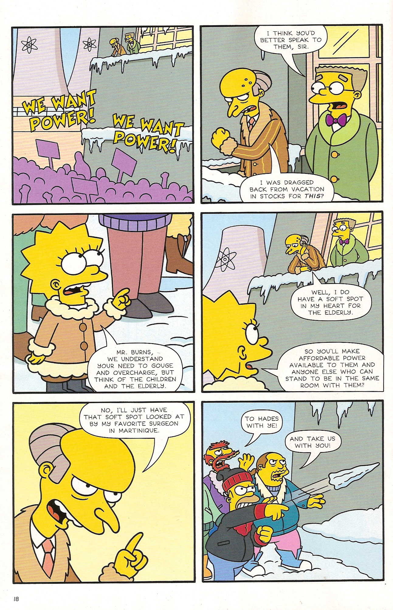 Read online The Simpsons Winter Wingding comic -  Issue #5 - 19
