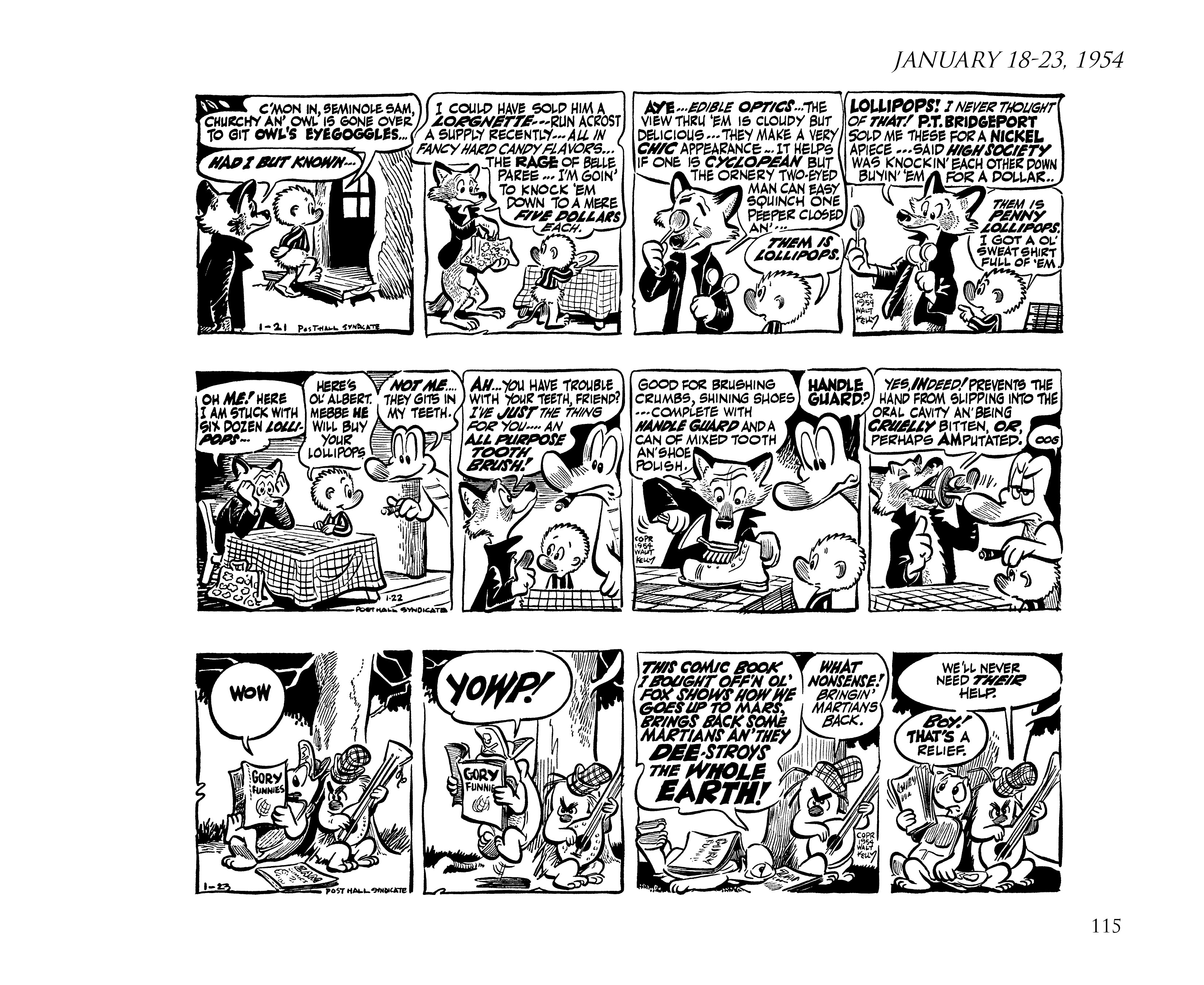 Read online Pogo by Walt Kelly: The Complete Syndicated Comic Strips comic -  Issue # TPB 3 (Part 2) - 27