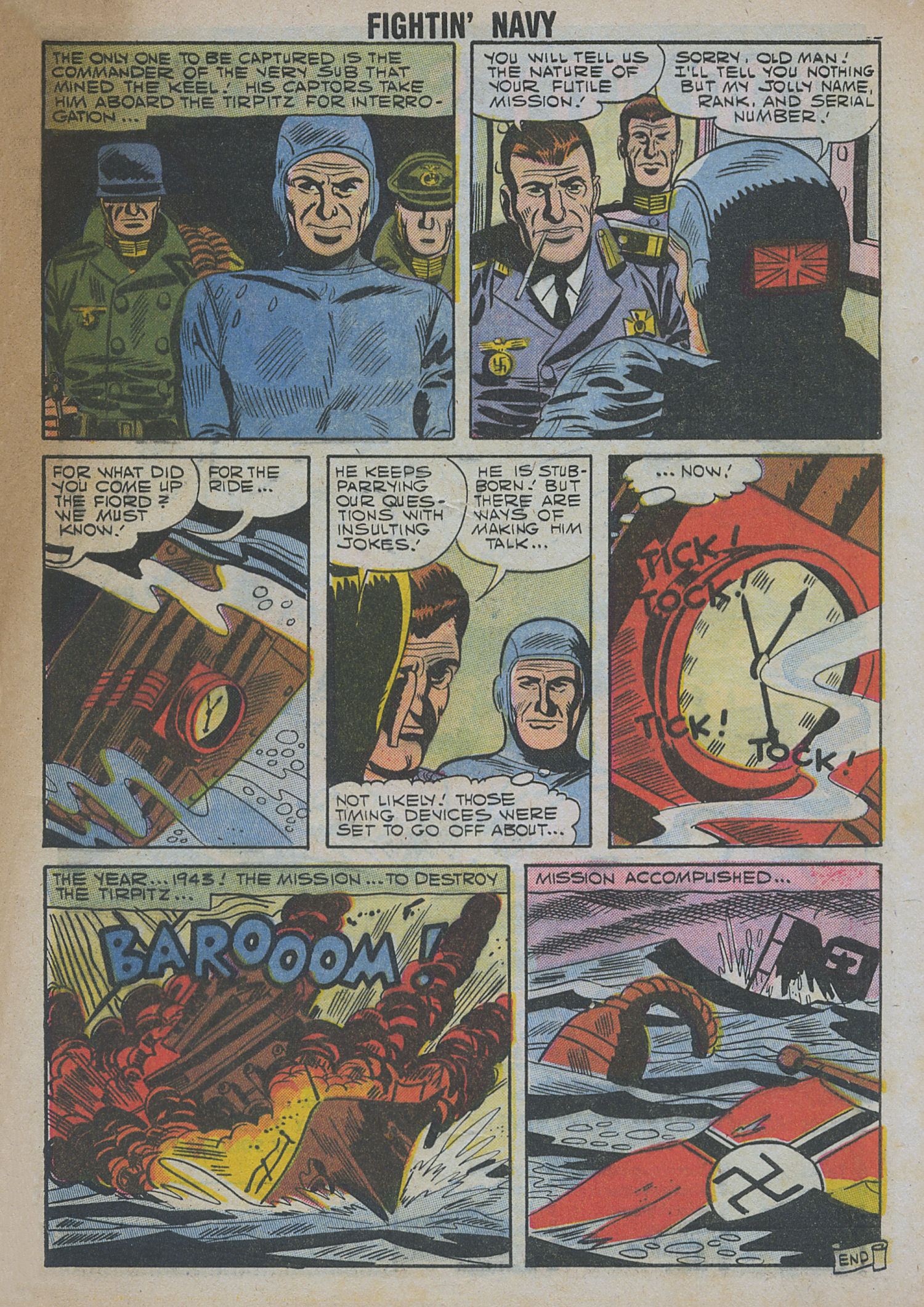 Read online Fightin' Navy comic -  Issue #82 - 65