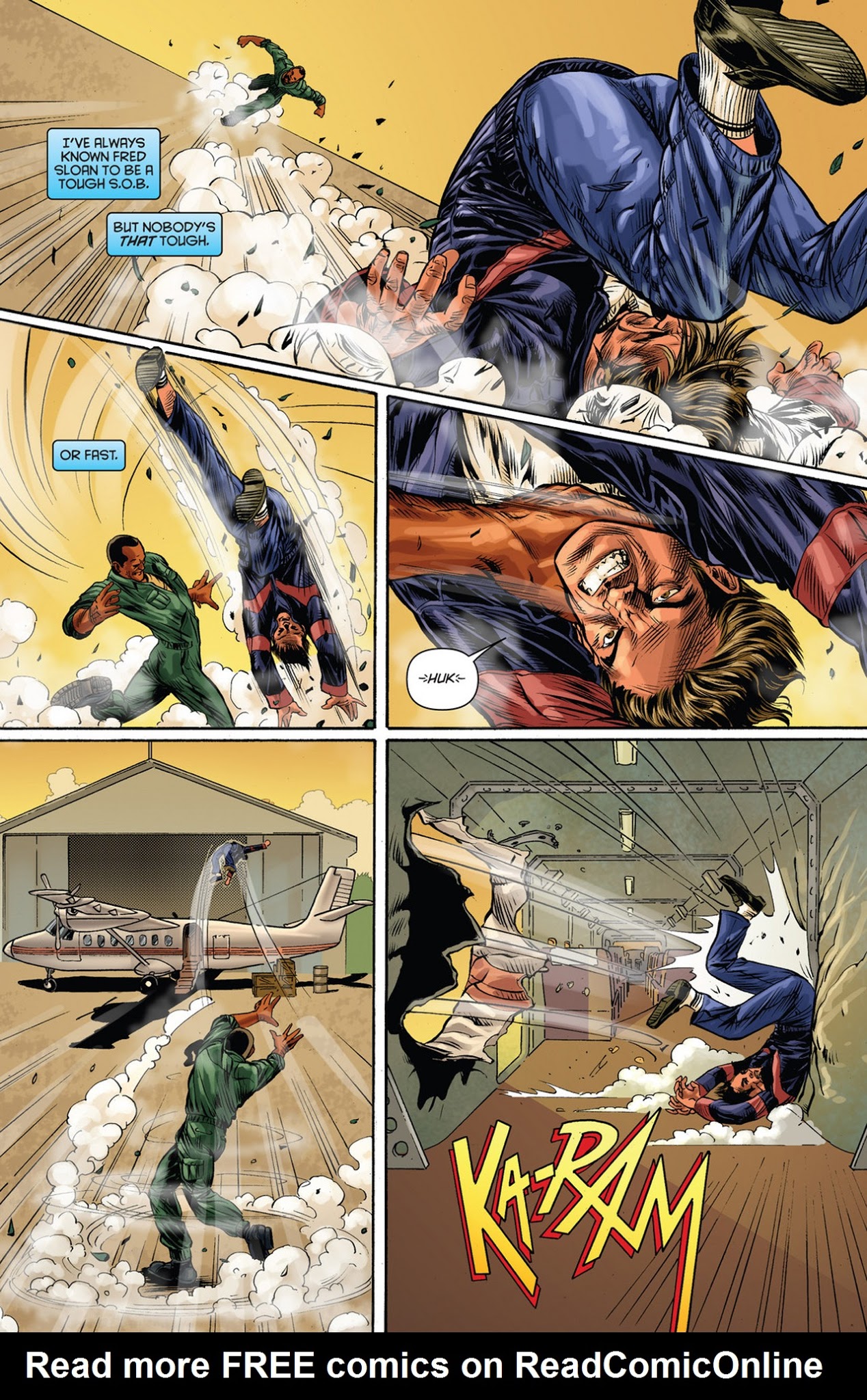 Read online Bionic Man comic -  Issue #16 - 17