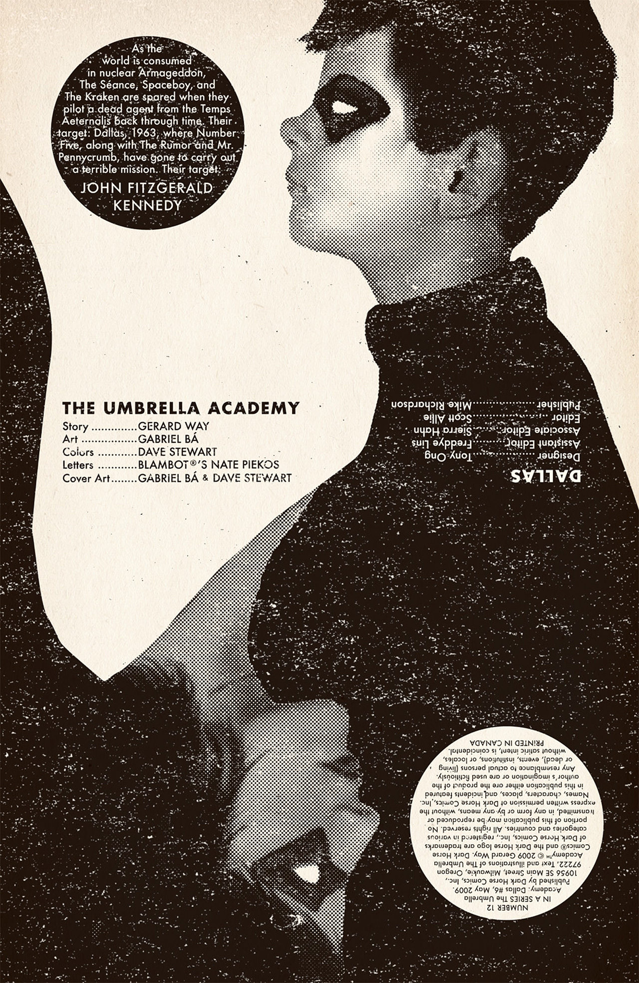 Read online The Umbrella Academy: Dallas comic -  Issue #6 - 1