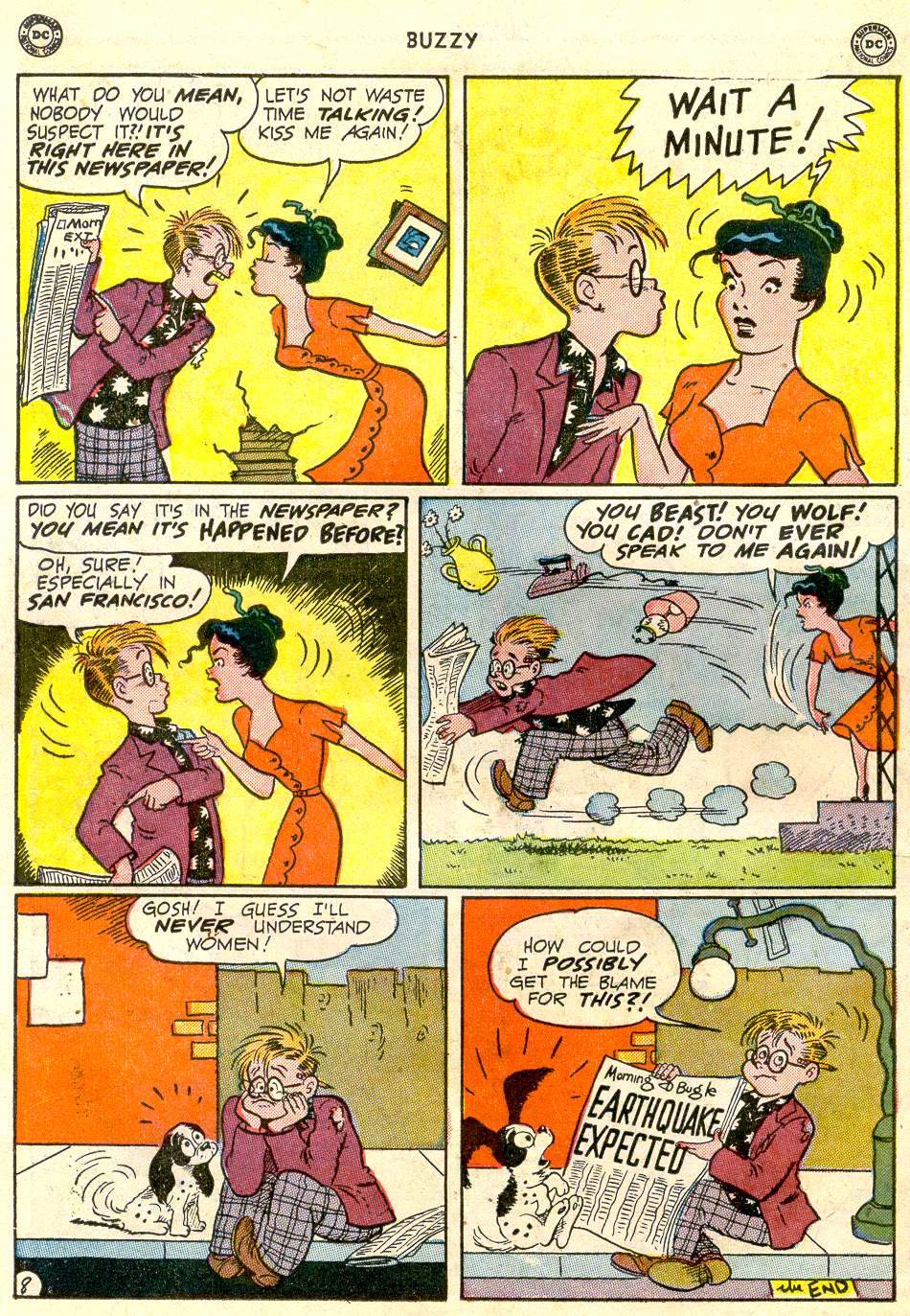 Read online Buzzy comic -  Issue #33 - 38