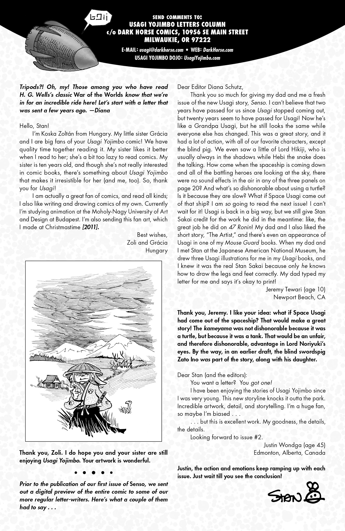 Read online Usagi Yojimbo: Senso comic -  Issue #2 - 27
