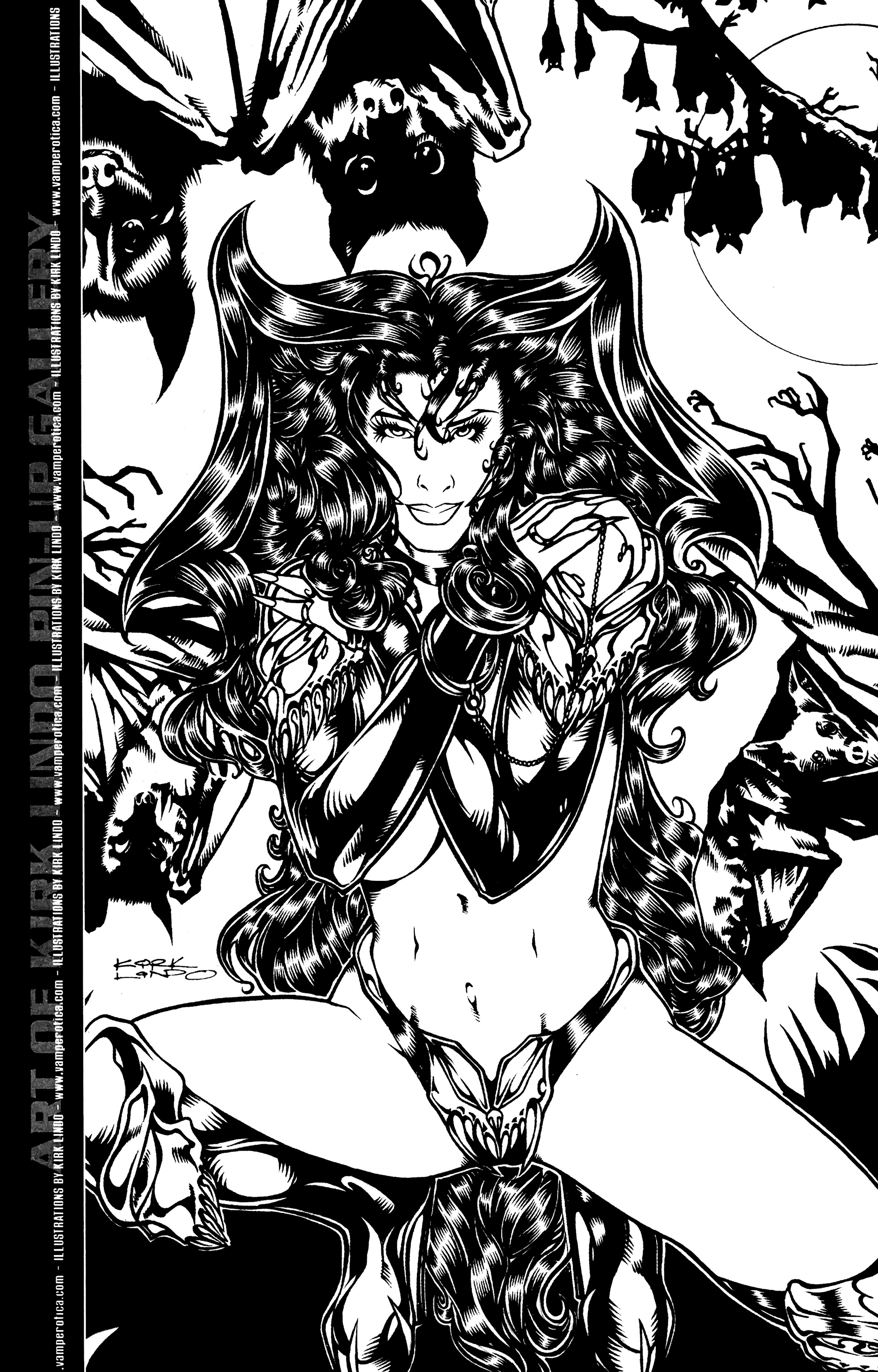 Read online Vamperotica: When Darkness Falls comic -  Issue #1 - 8