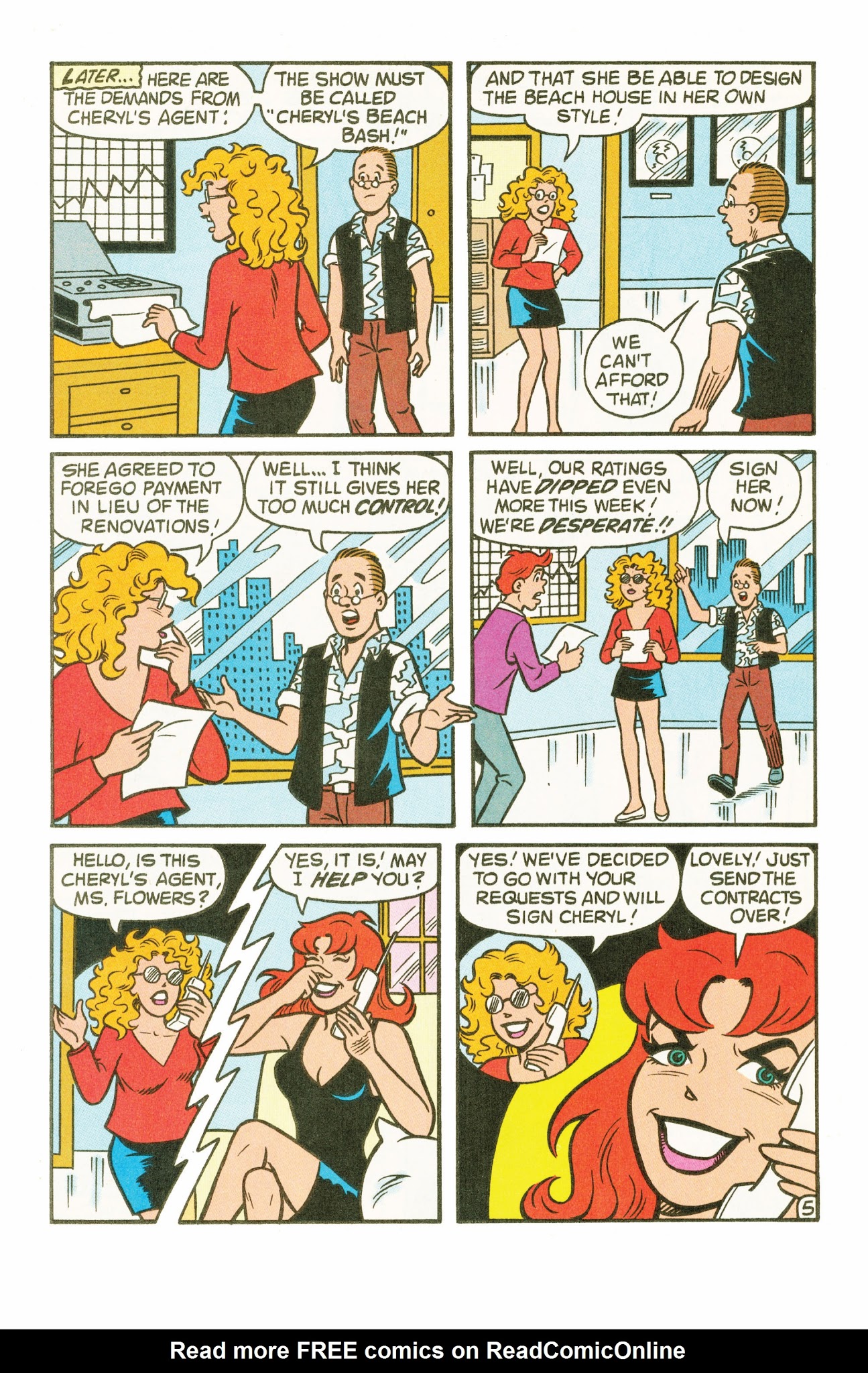 Read online Cheryl Blossom comic -  Issue #15 - 6