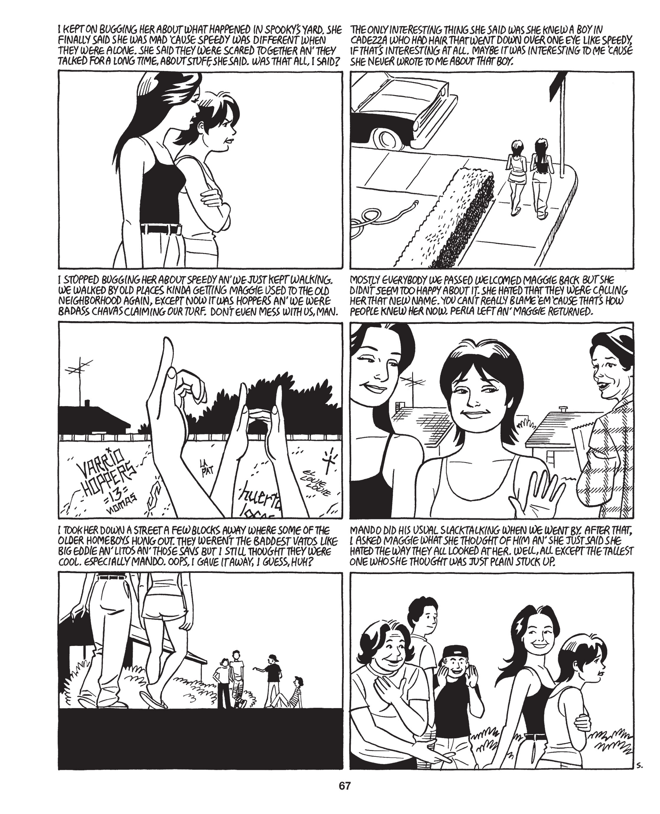 Read online Love and Rockets: New Stories comic -  Issue #4 - 69