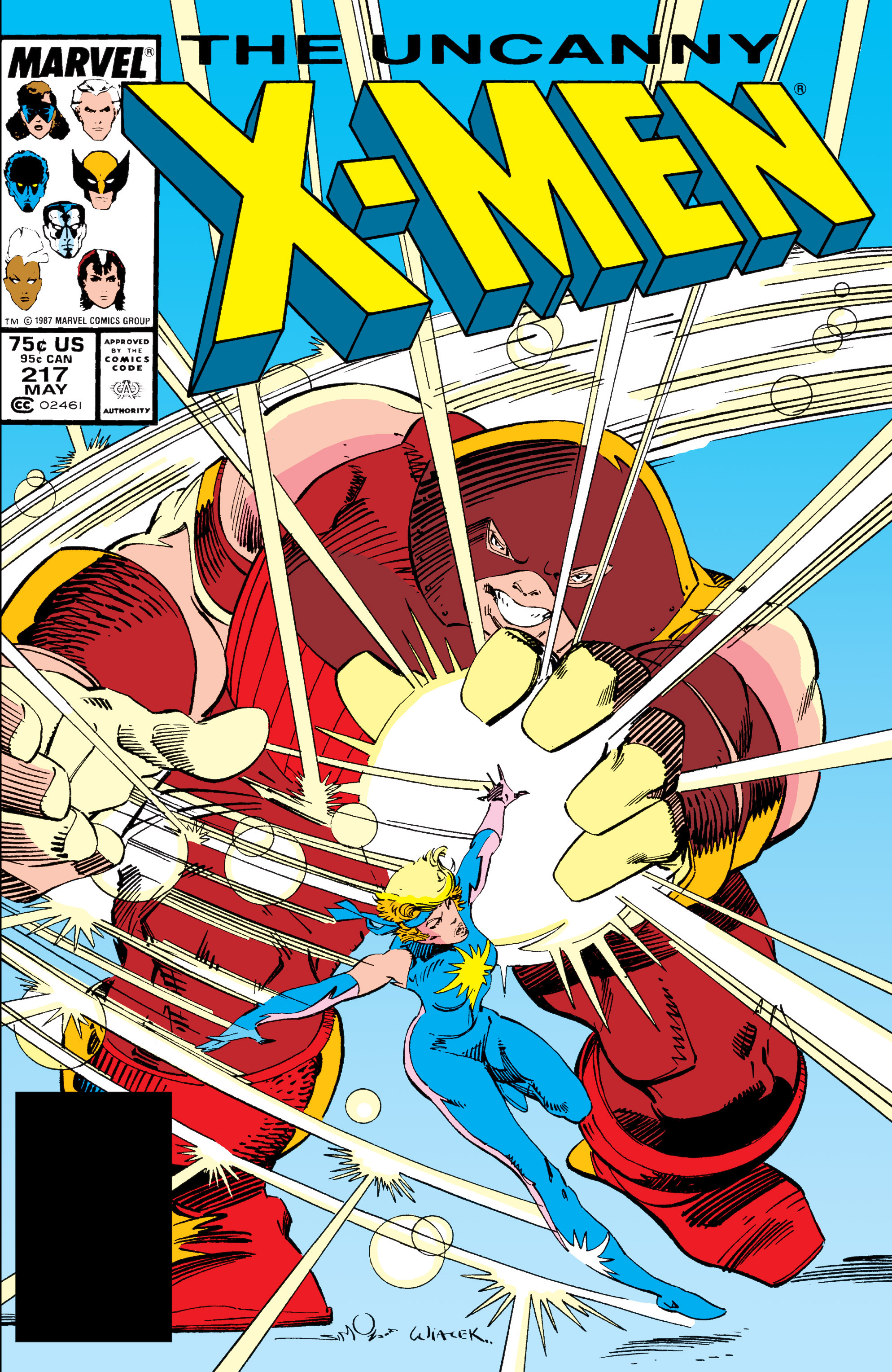 Read online Uncanny X-Men (1963) comic -  Issue #217 - 1