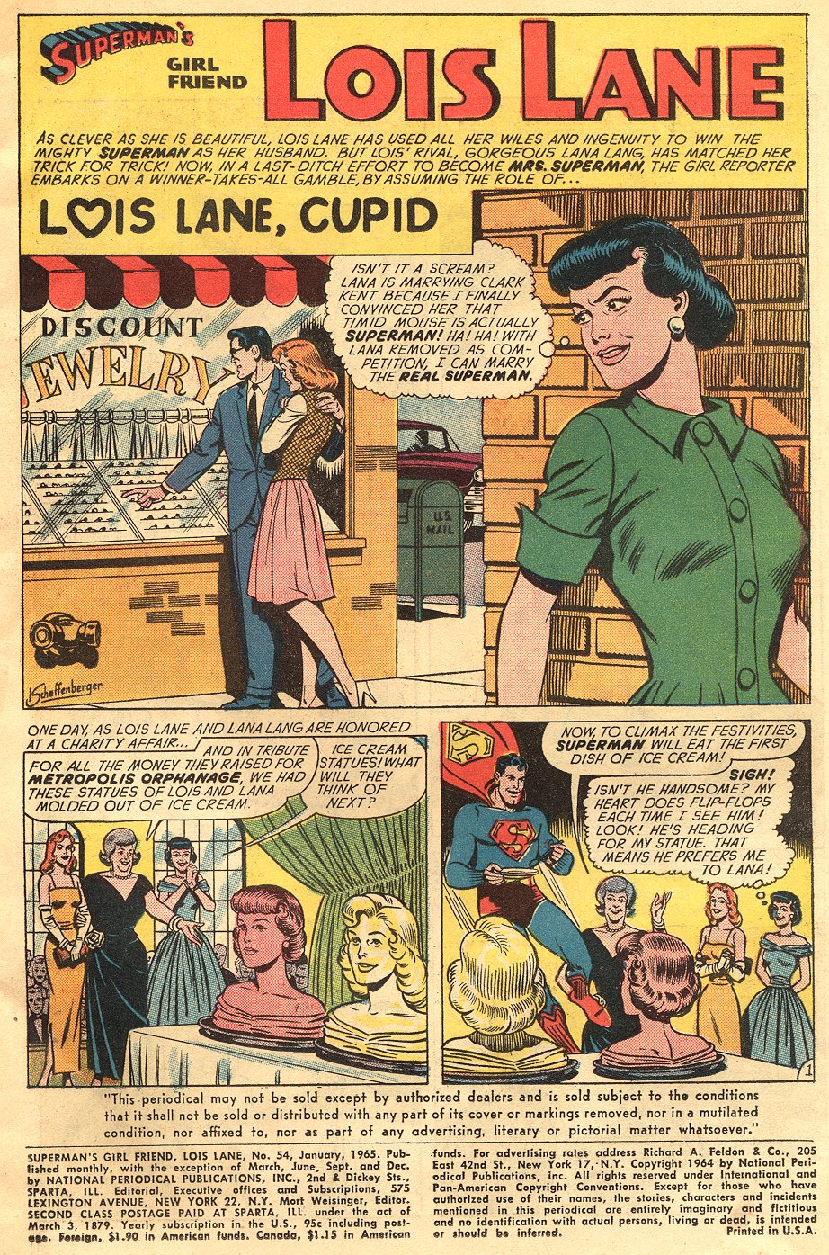 Read online Superman's Girl Friend, Lois Lane comic -  Issue #54 - 3