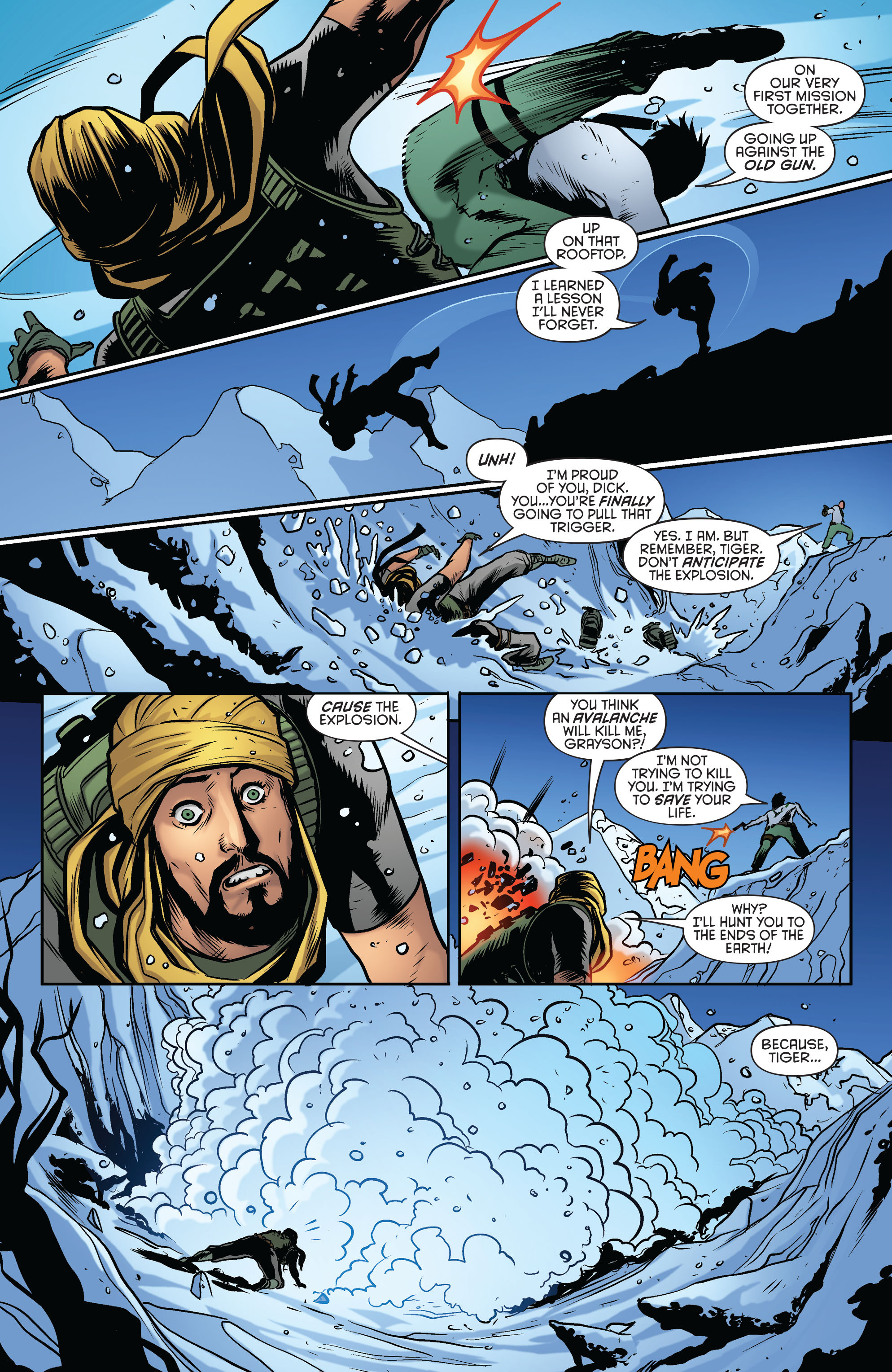 Read online Grayson comic -  Issue #19 - 21