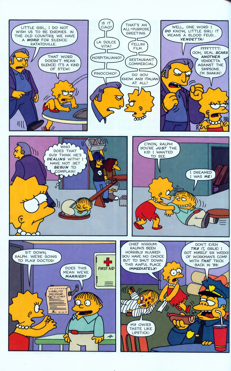 Read online Simpsons Comics comic -  Issue #50 - 75