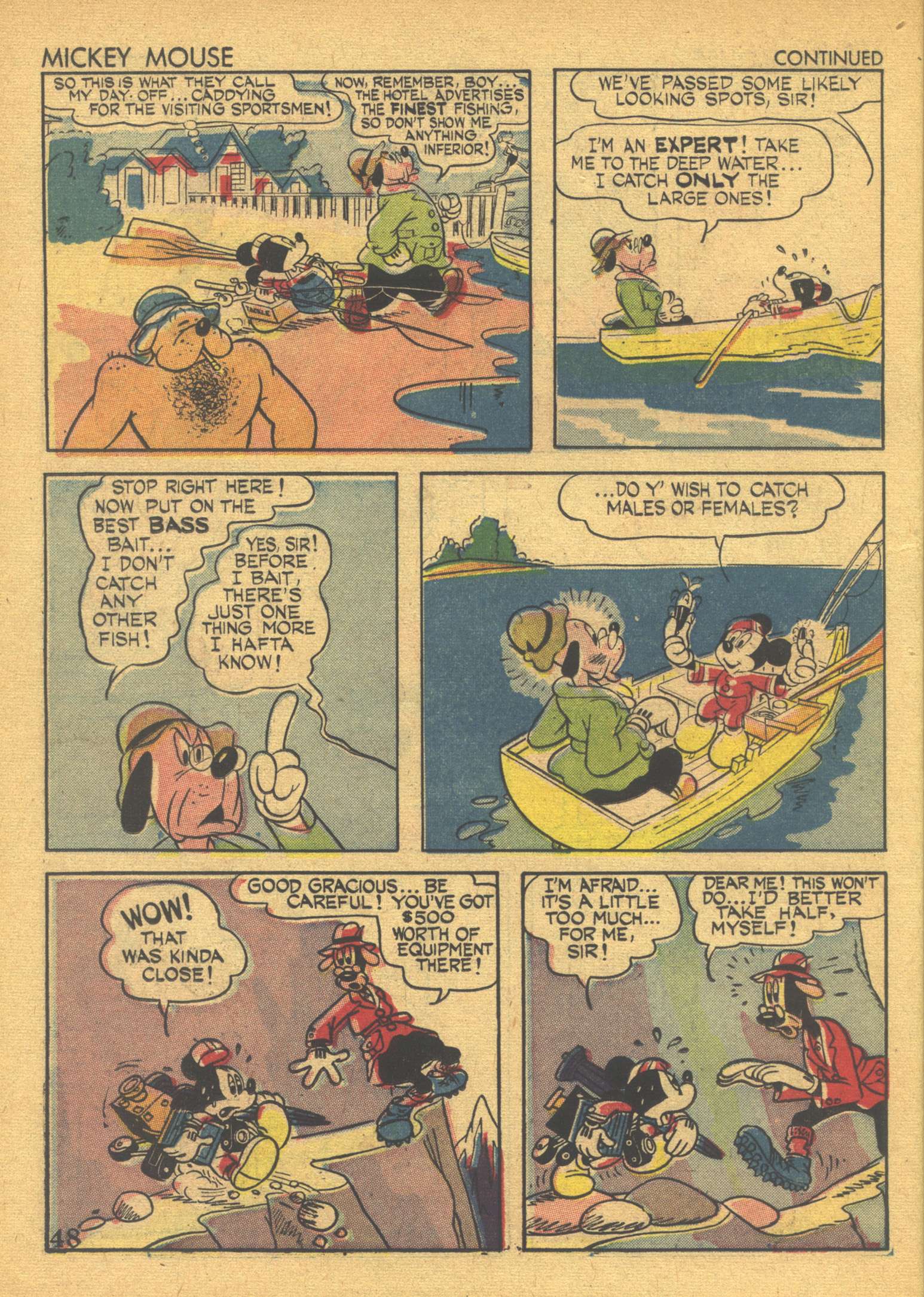 Read online Walt Disney's Comics and Stories comic -  Issue #30 - 50