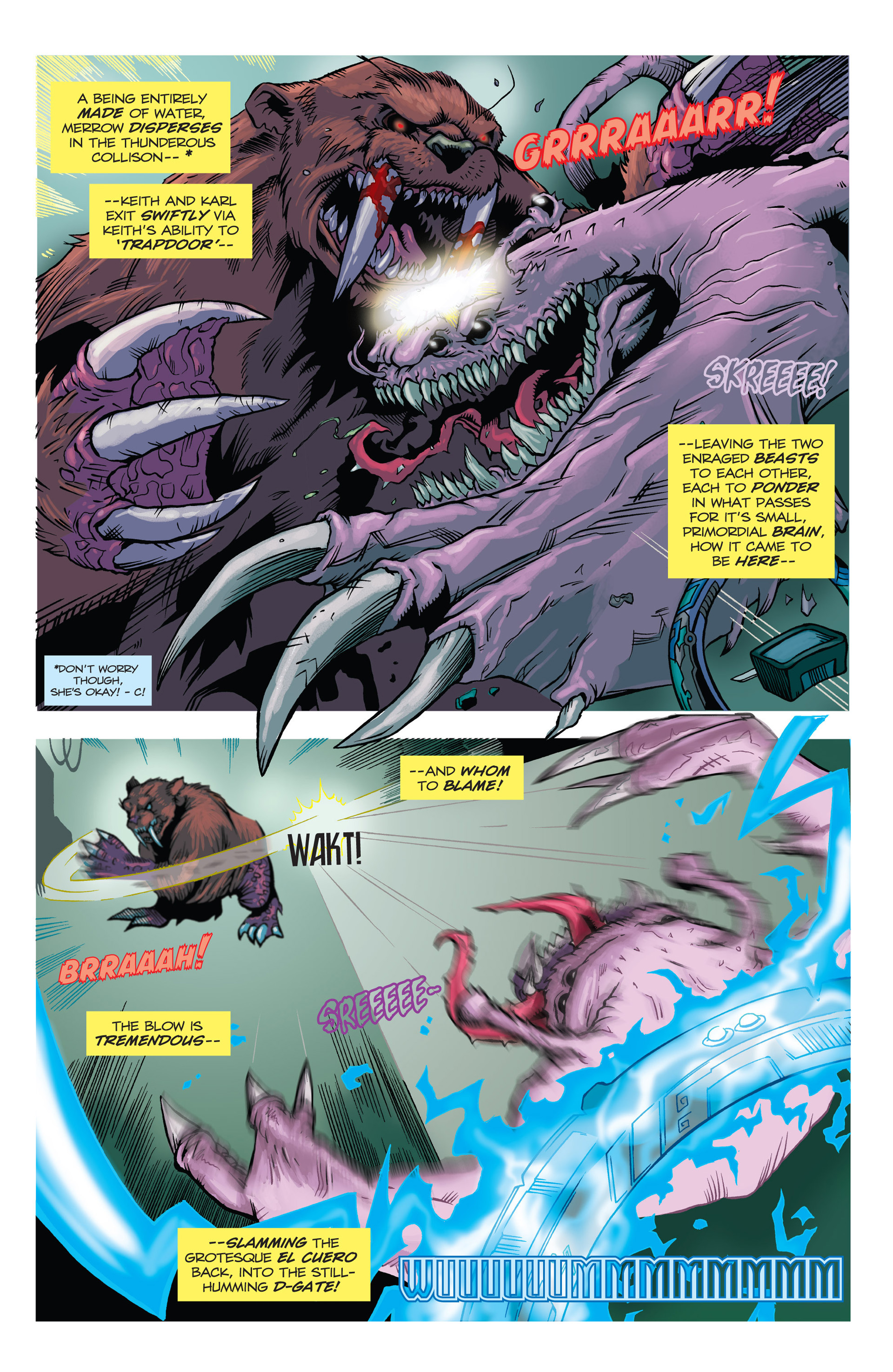 Read online The Perhapanauts: Danger Down Under! comic -  Issue #5 - 7