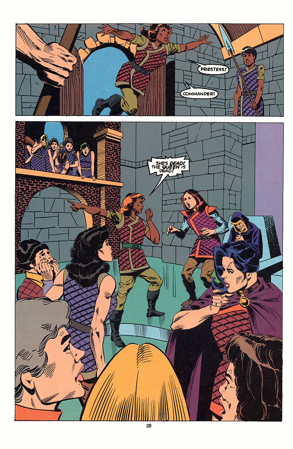 Read online Sisterhood of Steel comic -  Issue #7 - 30