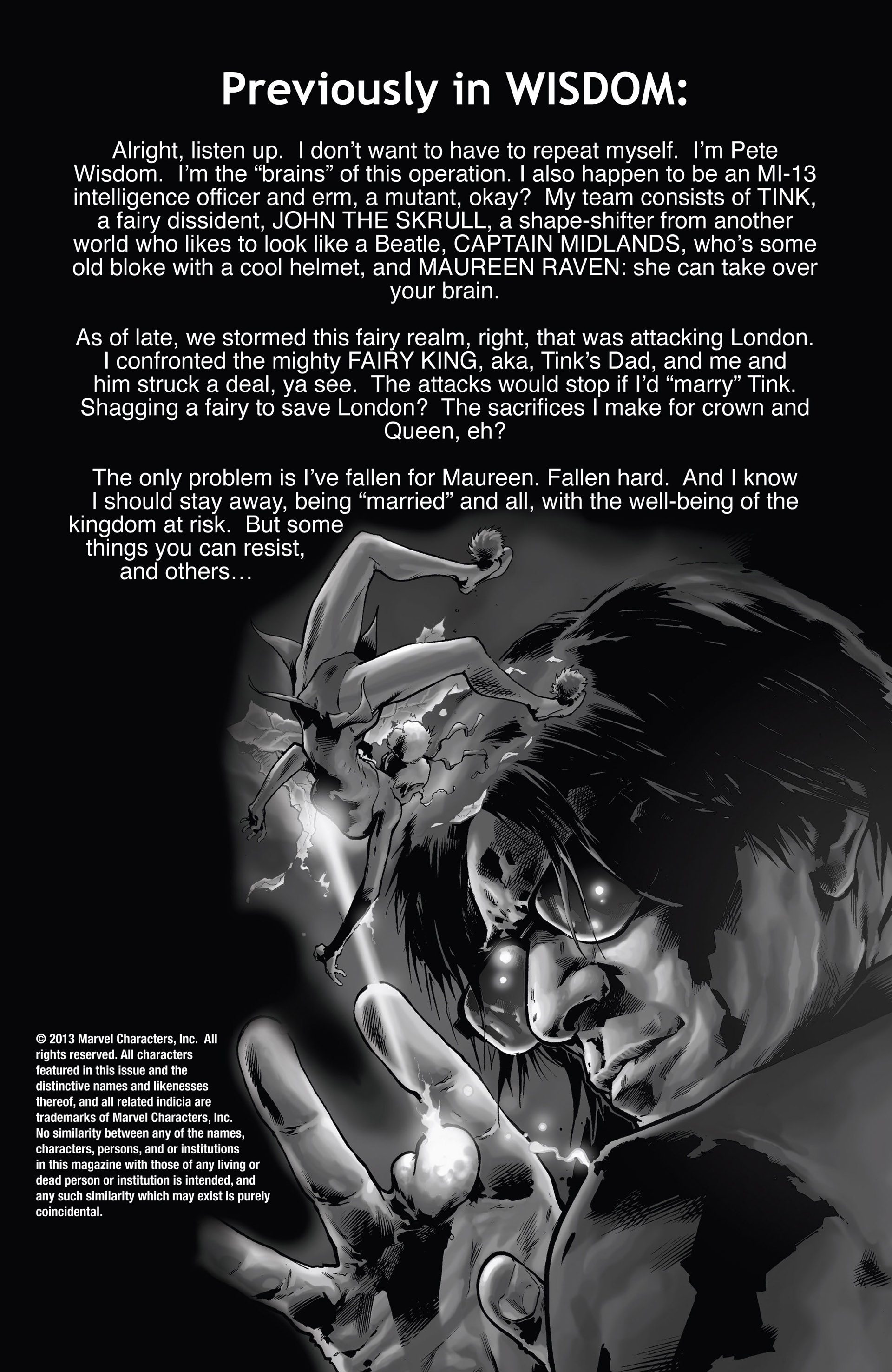 Read online Wisdom comic -  Issue #3 - 2