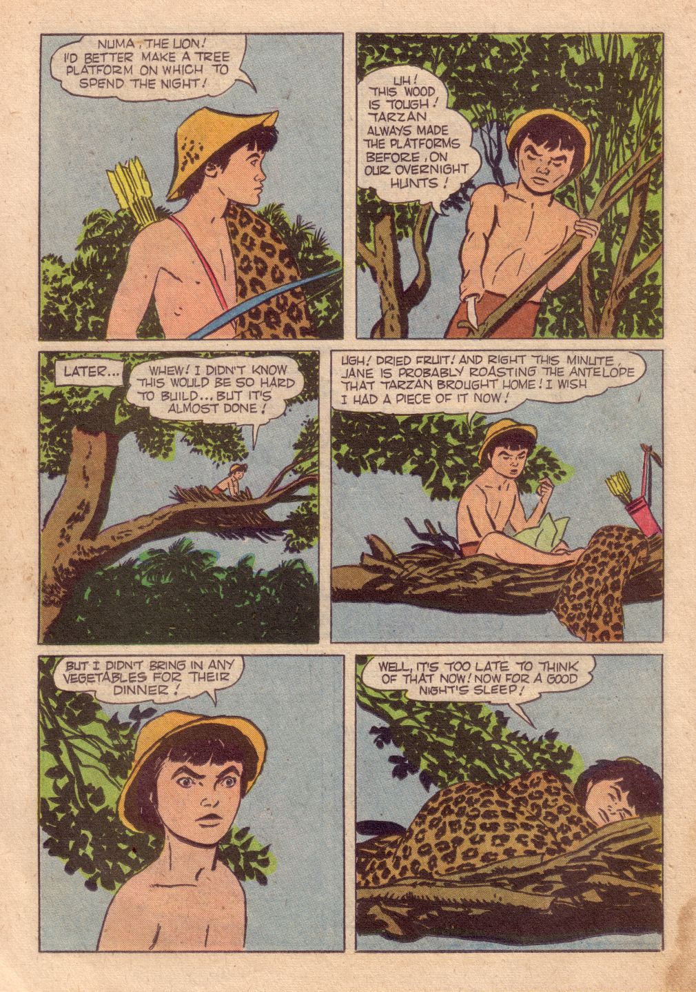 Read online Tarzan (1948) comic -  Issue #107 - 22