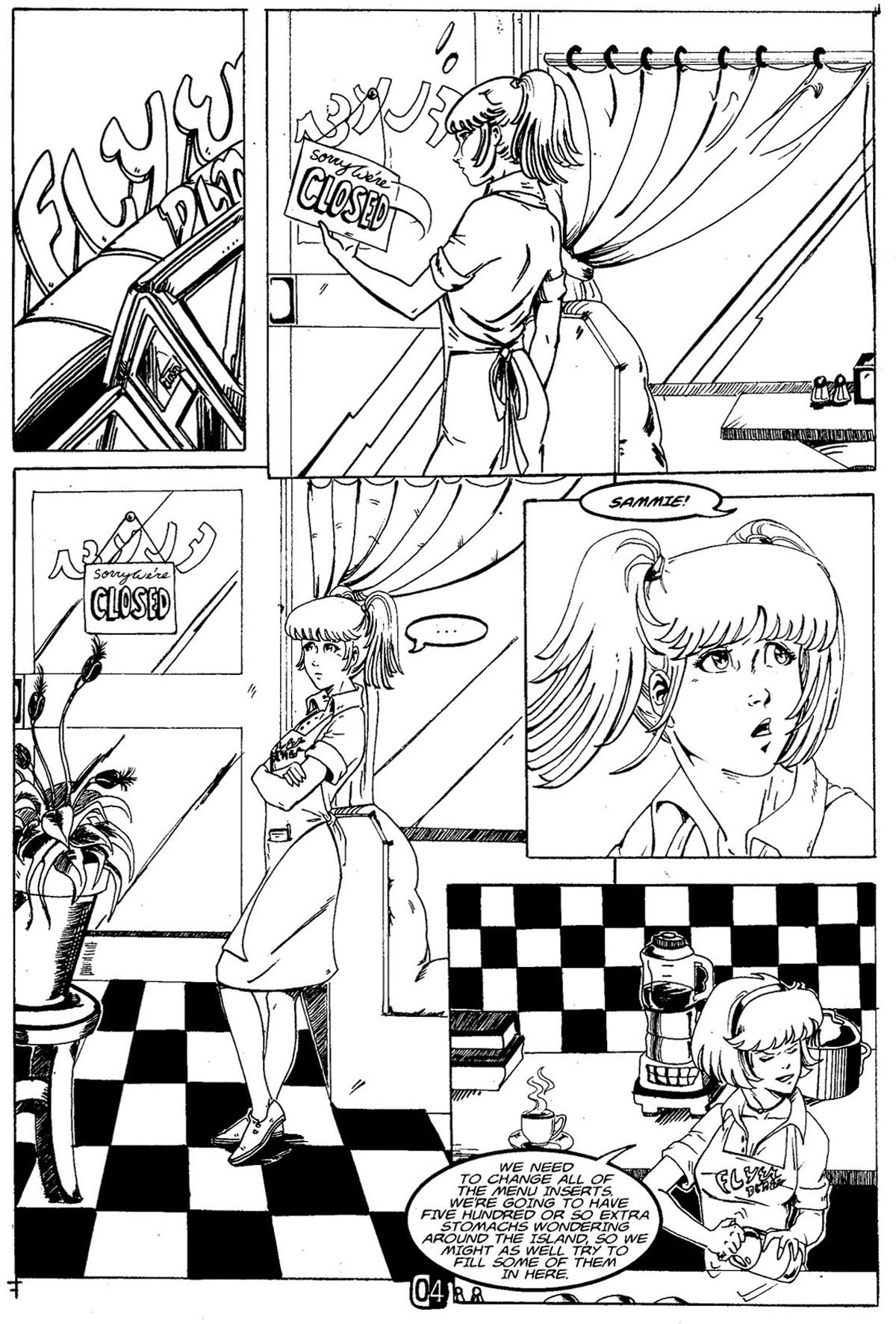 Read online Robotech Academy Blues comic -  Issue #5 - 6