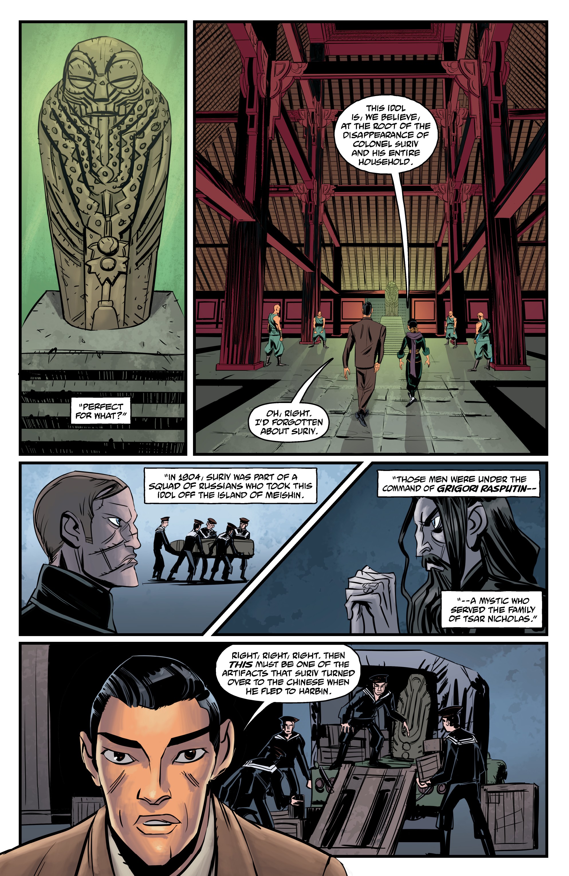 Read online Crimson Lotus comic -  Issue #4 - 17