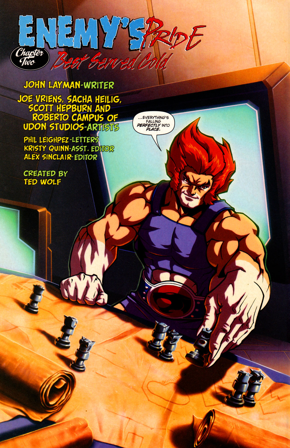 Read online ThunderCats: Enemy's Pride comic -  Issue #2 - 6