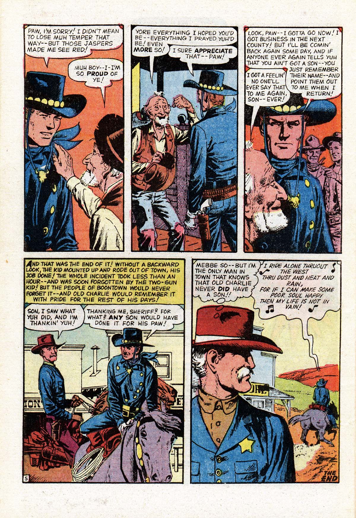 Read online The Mighty Marvel Western comic -  Issue #23 - 22