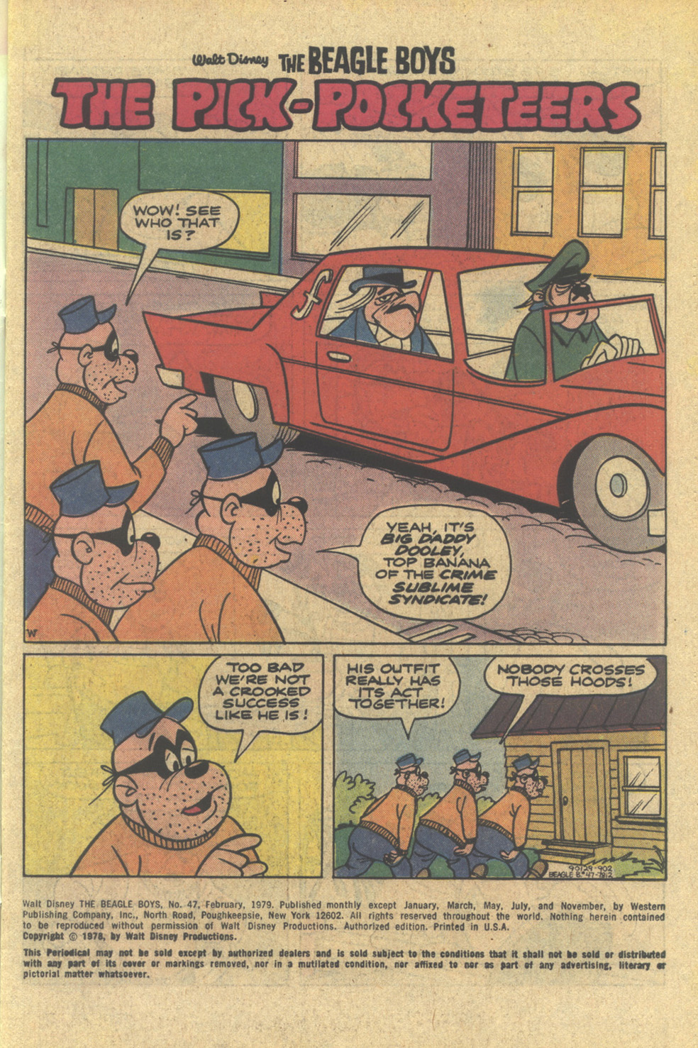 Read online Walt Disney THE BEAGLE BOYS comic -  Issue #47 - 3