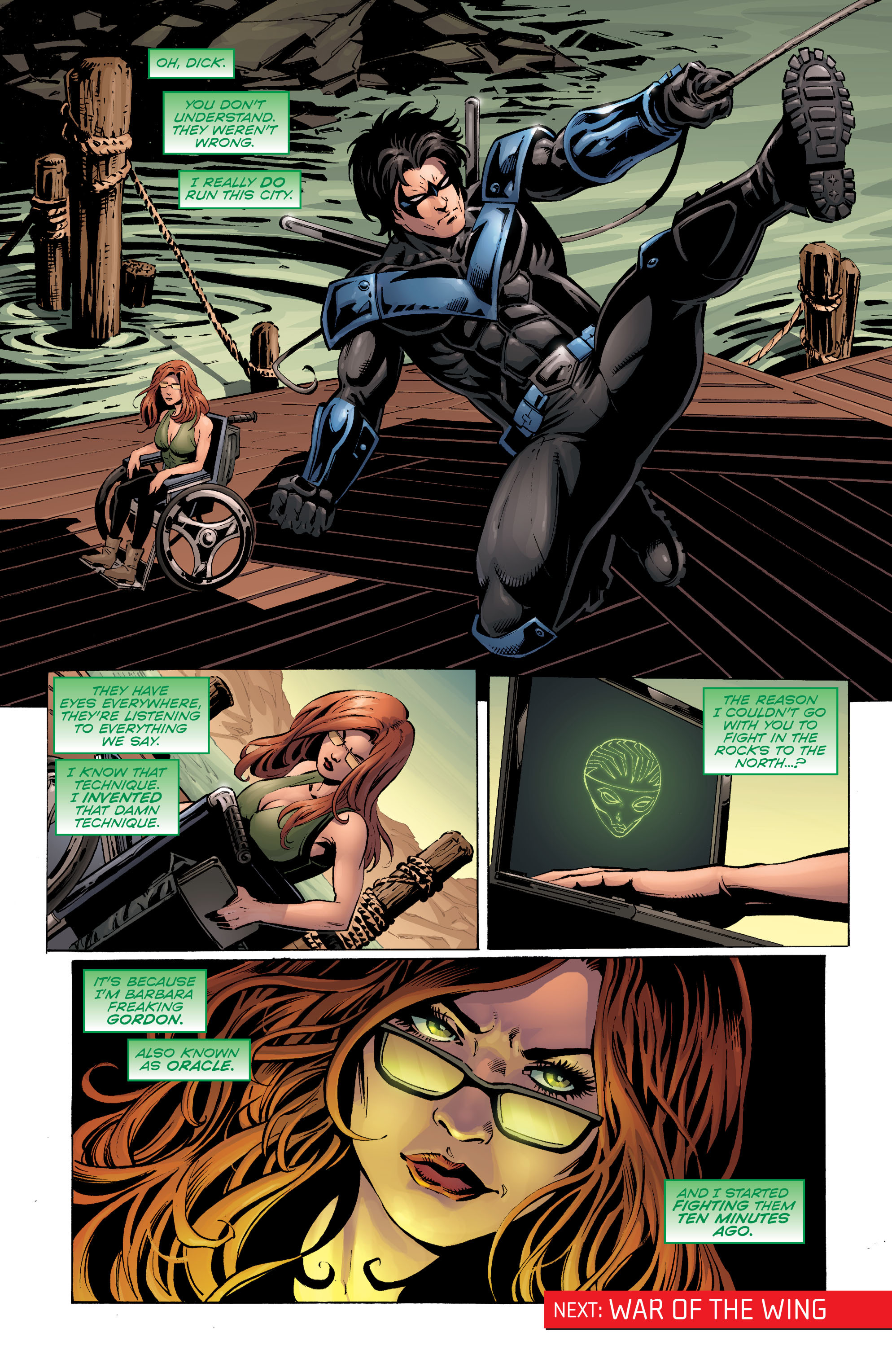 Read online Convergence Nightwing/Oracle comic -  Issue #1 - 23