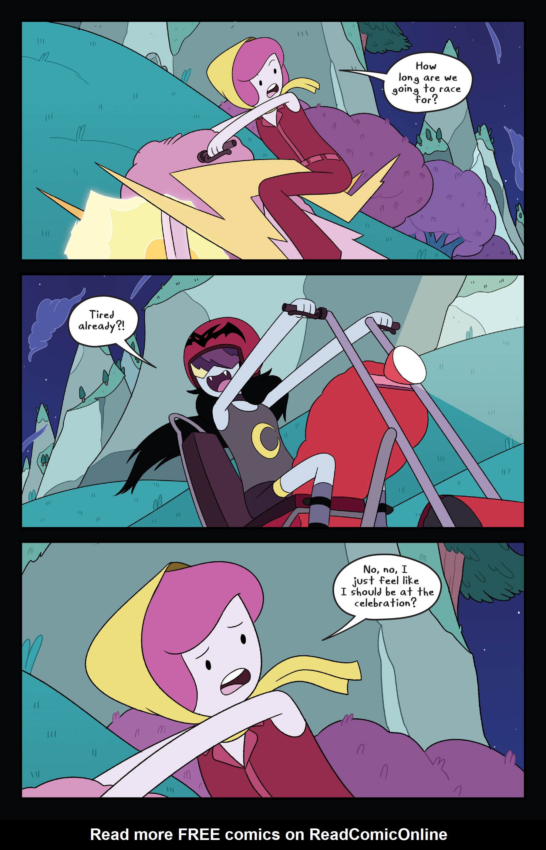 Read online Adventure Time: Thunder Road comic -  Issue # TPB - 124