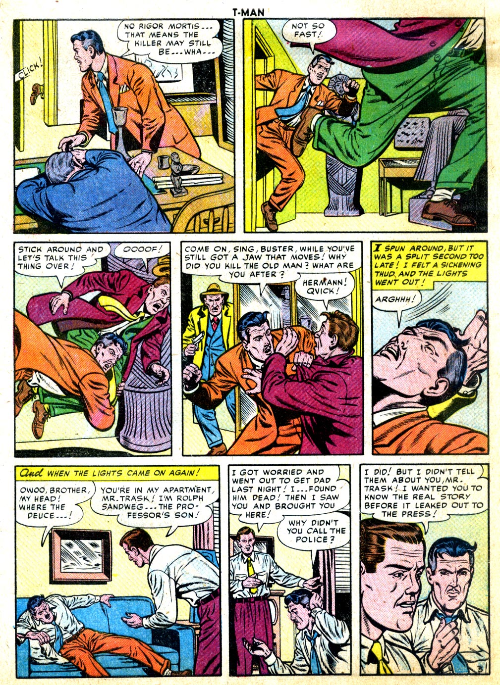 Read online T-Man: World Wide Trouble Shooter comic -  Issue #34 - 5