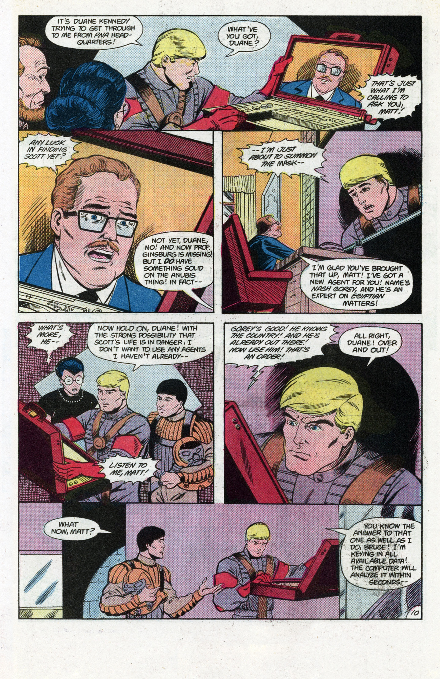 Read online MASK comic -  Issue #2 - 11