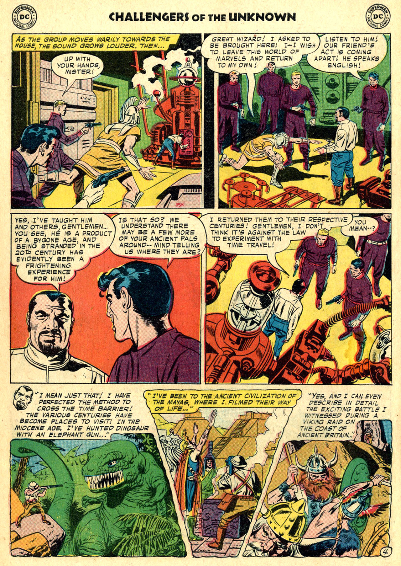 Challengers of the Unknown (1958) Issue #4 #4 - English 6