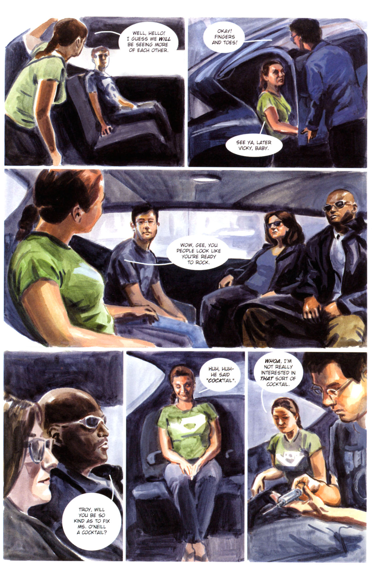 Read online Blood Stream comic -  Issue #1 - 10