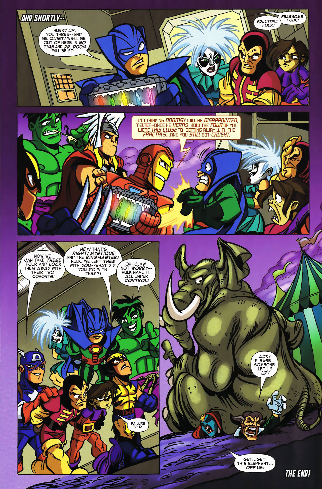 Read online Super Hero Squad comic -  Issue #7 - 16