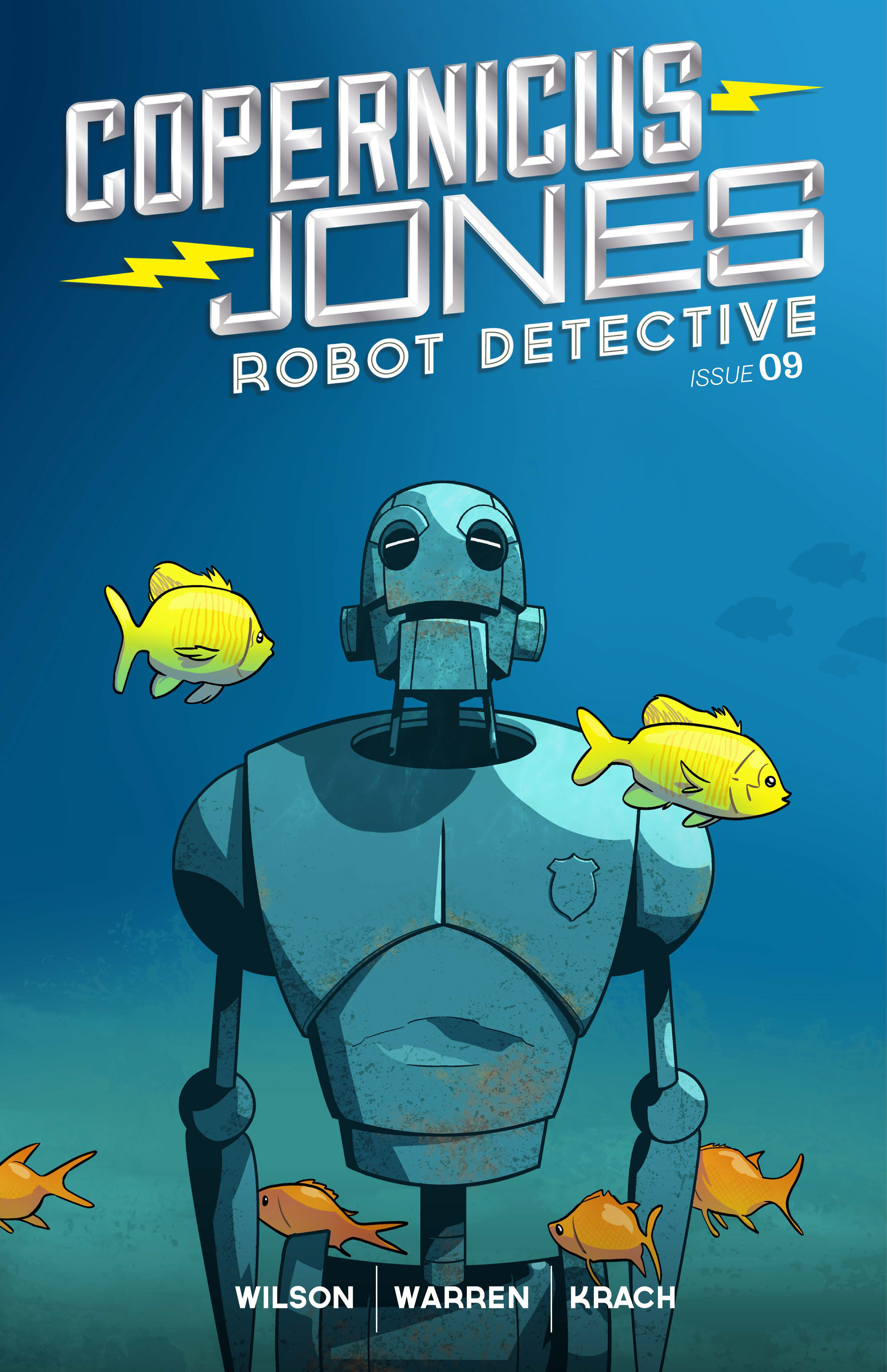 Read online Copernicus Jones: Robot Detective comic -  Issue #9 - 1