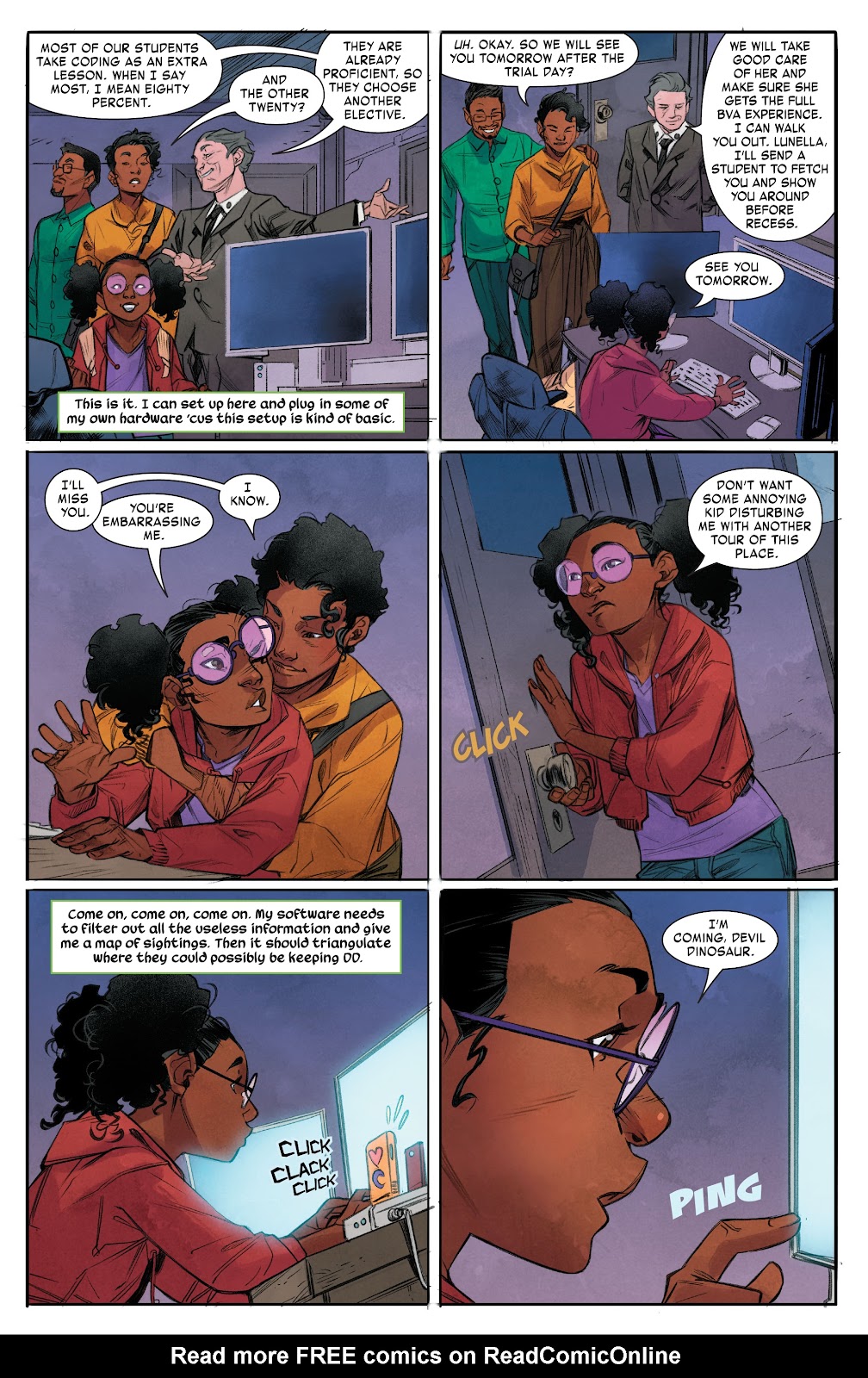 Miles Morales & Moon Girl issue 1 - Page 14