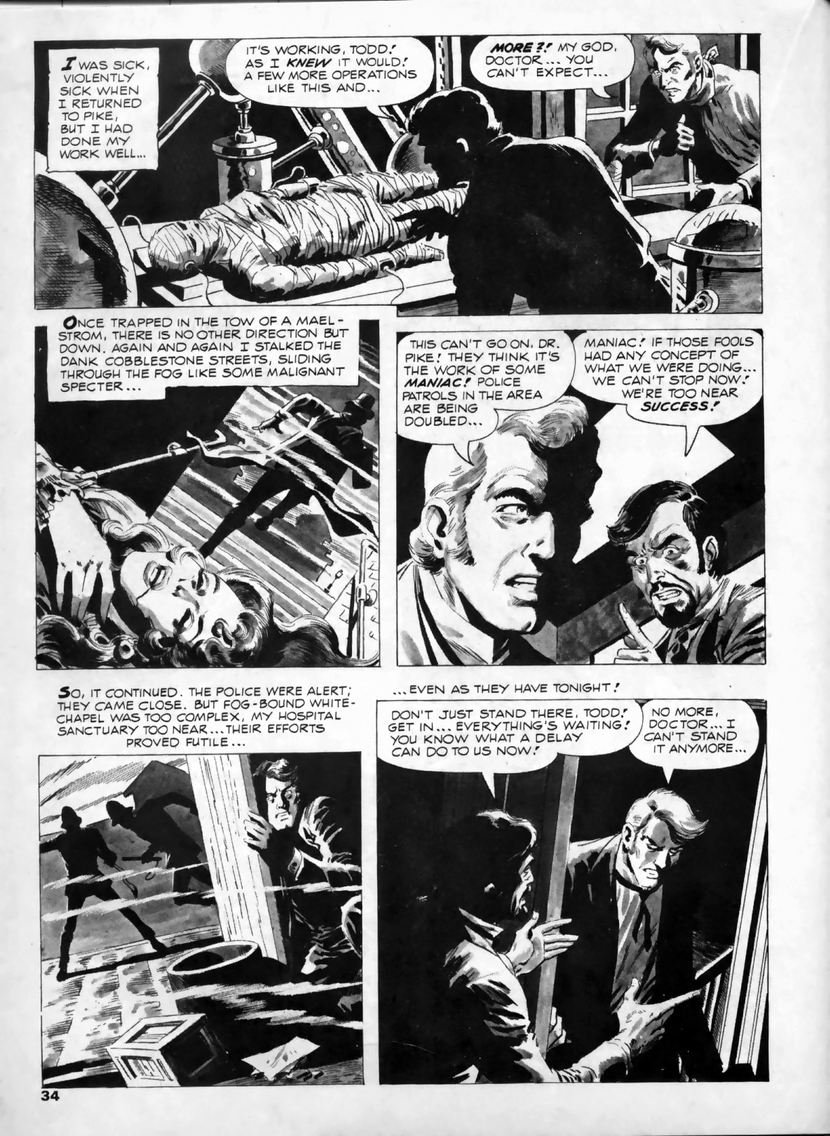 Read online Creepy (1964) comic -  Issue #16 - 34