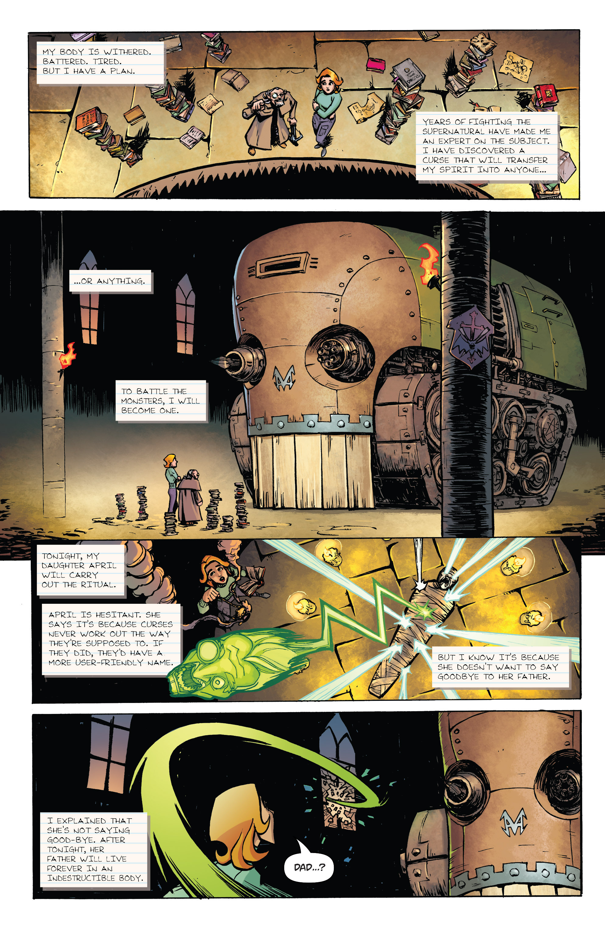 Read online Monster Motors: The Curse of Minivan Helsing comic -  Issue #1 - 4