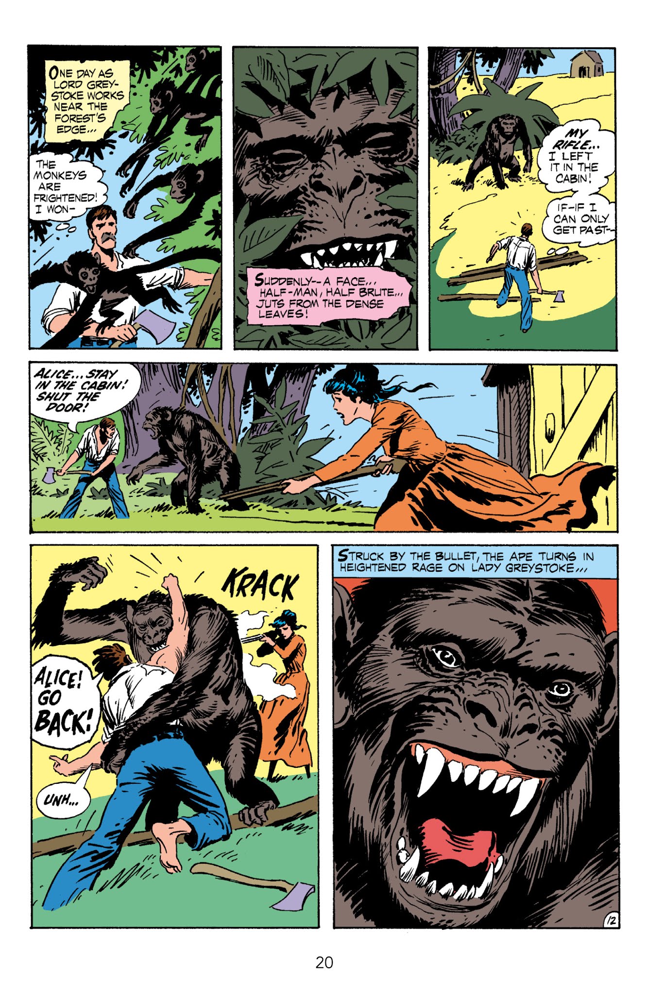 Read online Edgar Rice Burroughs' Tarzan The Joe Kubert Years comic -  Issue # TPB 1 (Part 1) - 22