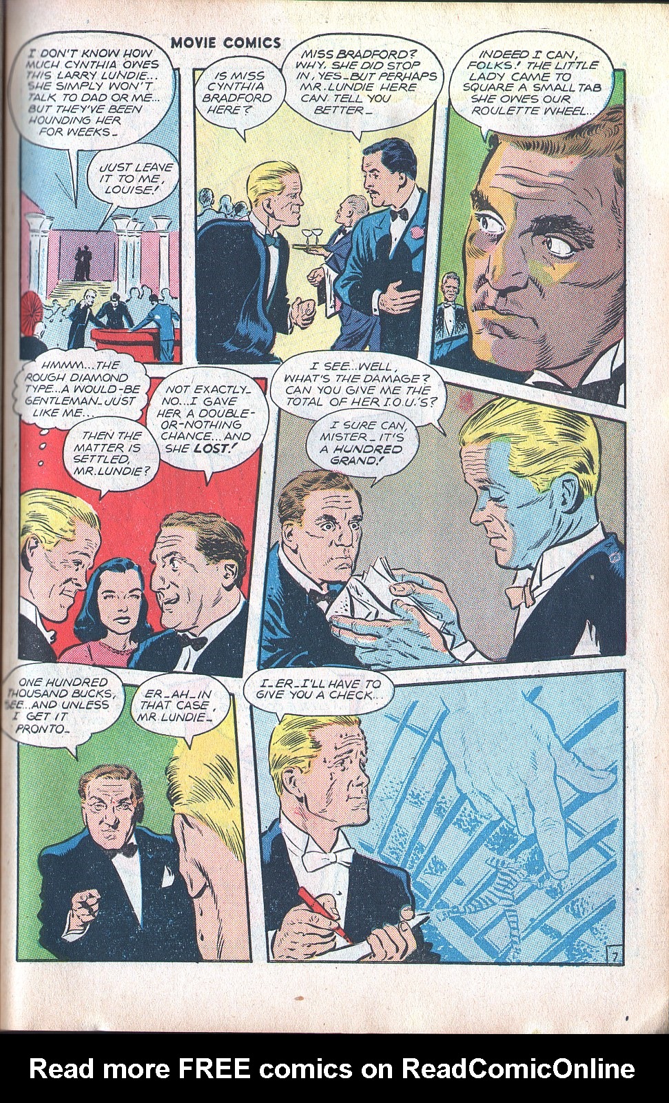 Read online Movie Comics (1946) comic -  Issue #2 - 9