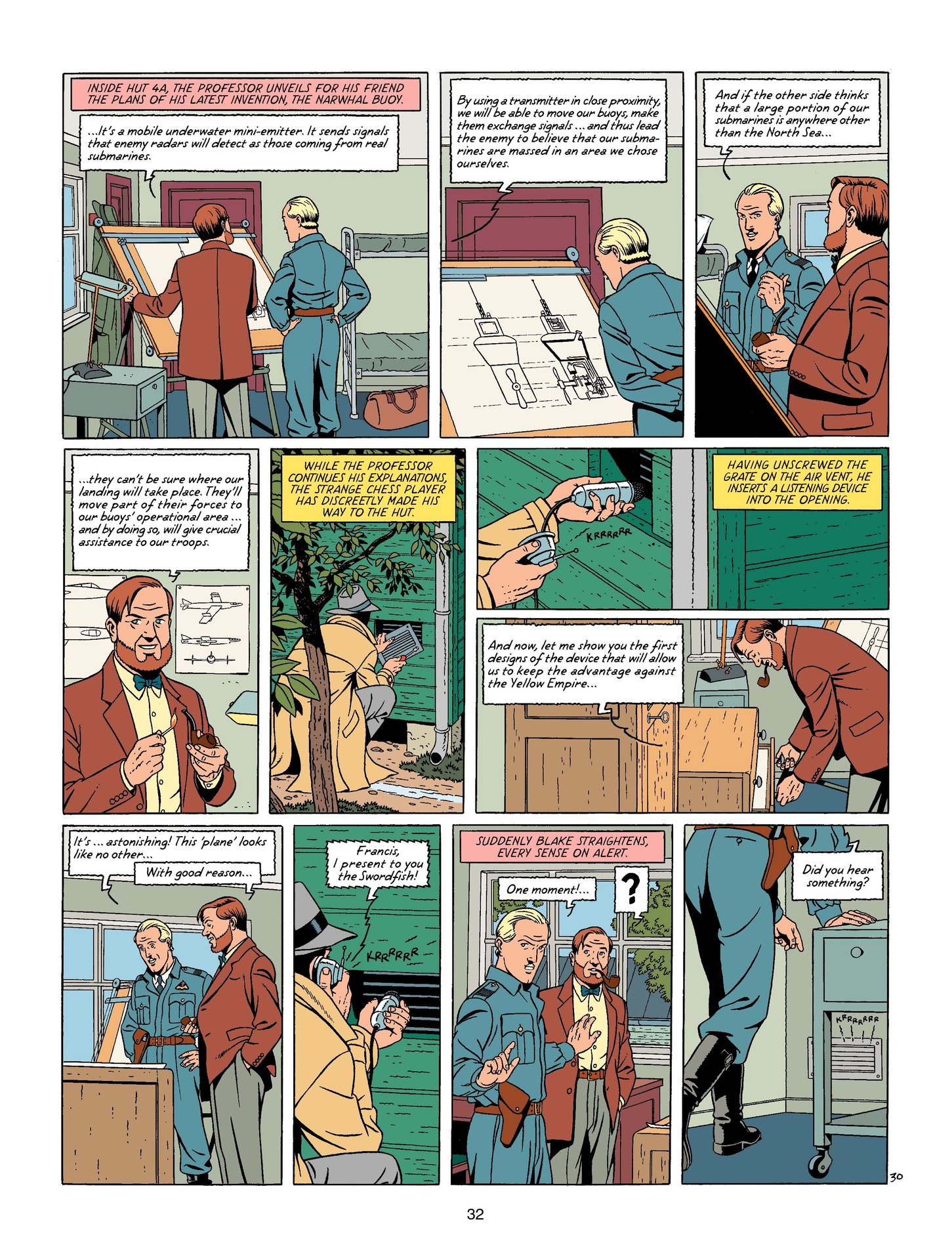 Read online Blake & Mortimer comic -  Issue #21 - 32