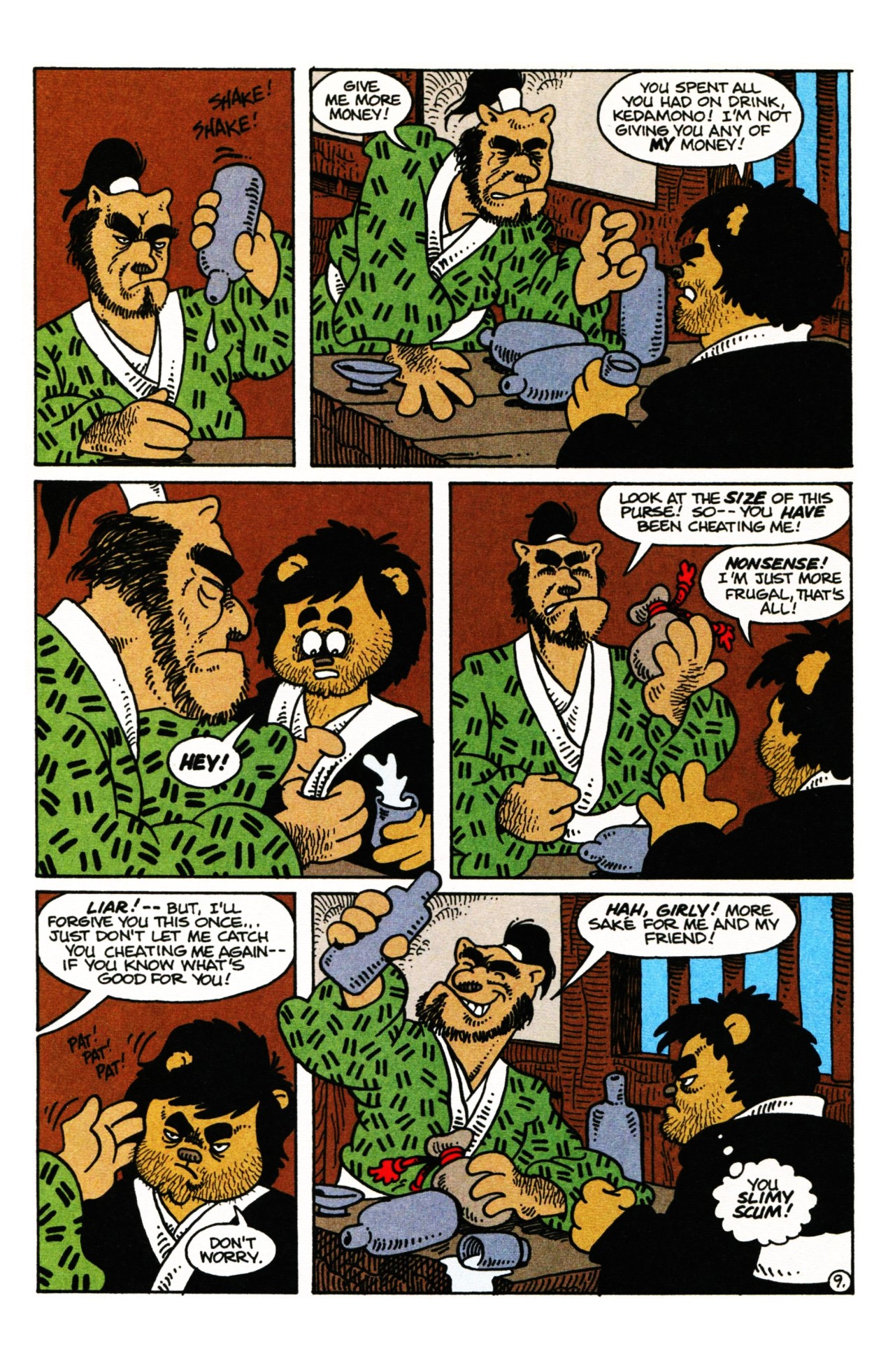 Read online Usagi Yojimbo (1993) comic -  Issue #8 - 10
