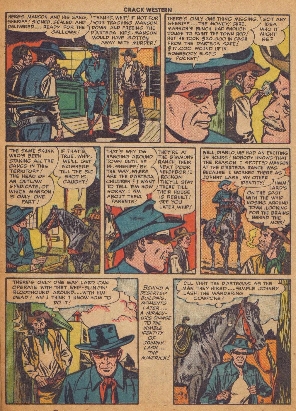 Read online Crack Western comic -  Issue #84 - 20