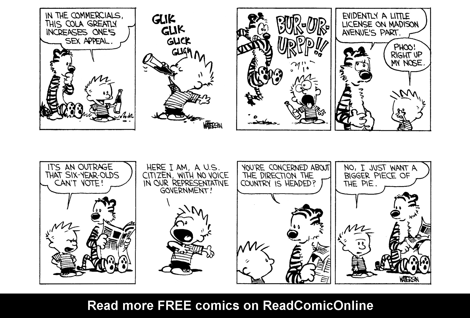 Read online Calvin and Hobbes comic -  Issue #1 - 122