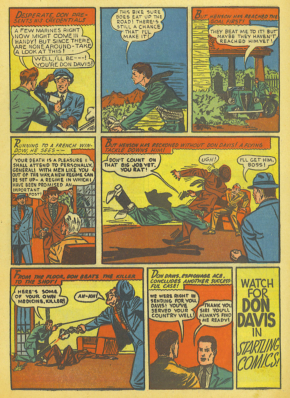 Read online Startling Comics comic -  Issue #5 - 21