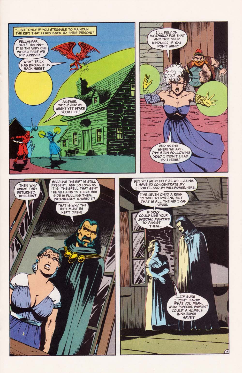 Read online Advanced Dungeons & Dragons comic -  Issue #33 - 17