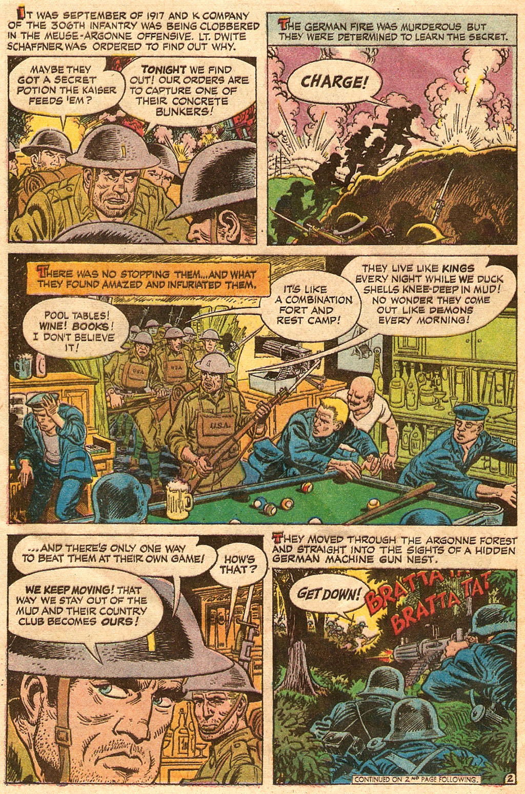 Read online Our Army at War (1952) comic -  Issue #233 - 21
