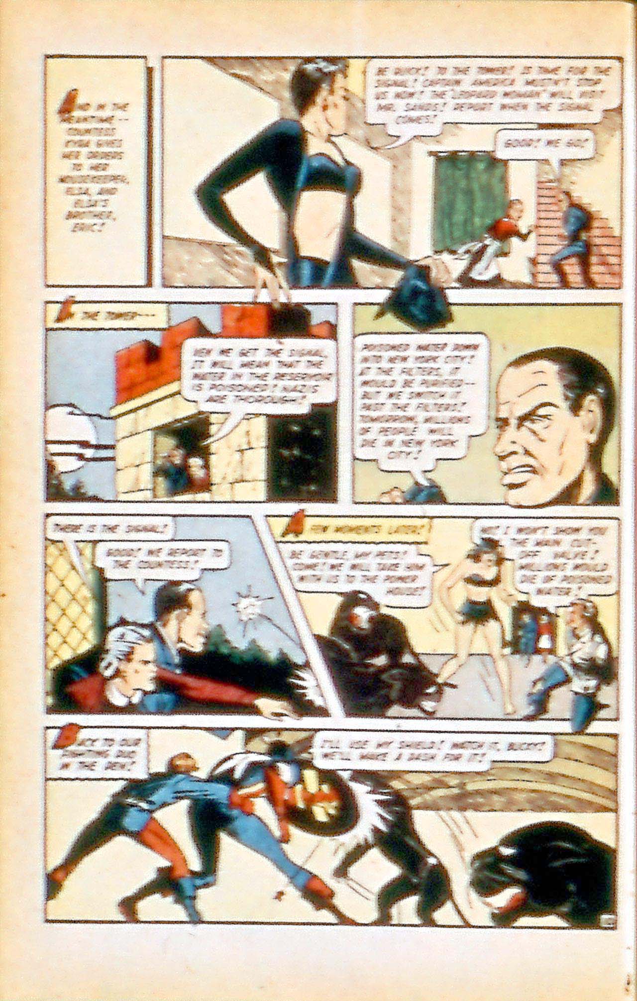Read online Captain America Comics comic -  Issue #36 - 38