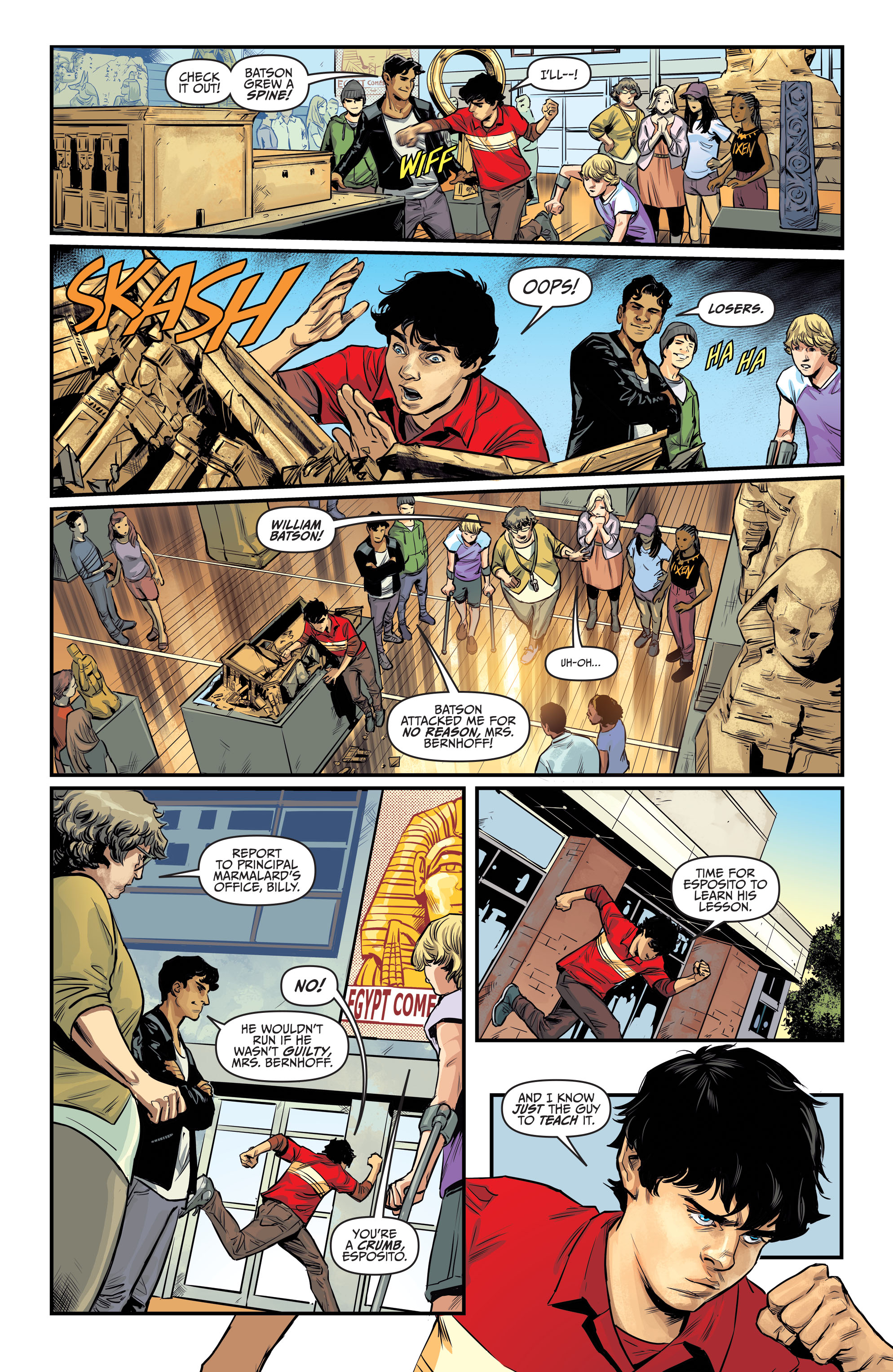 Read online Shazam!: Lightning Strikes comic -  Issue #1 - 5