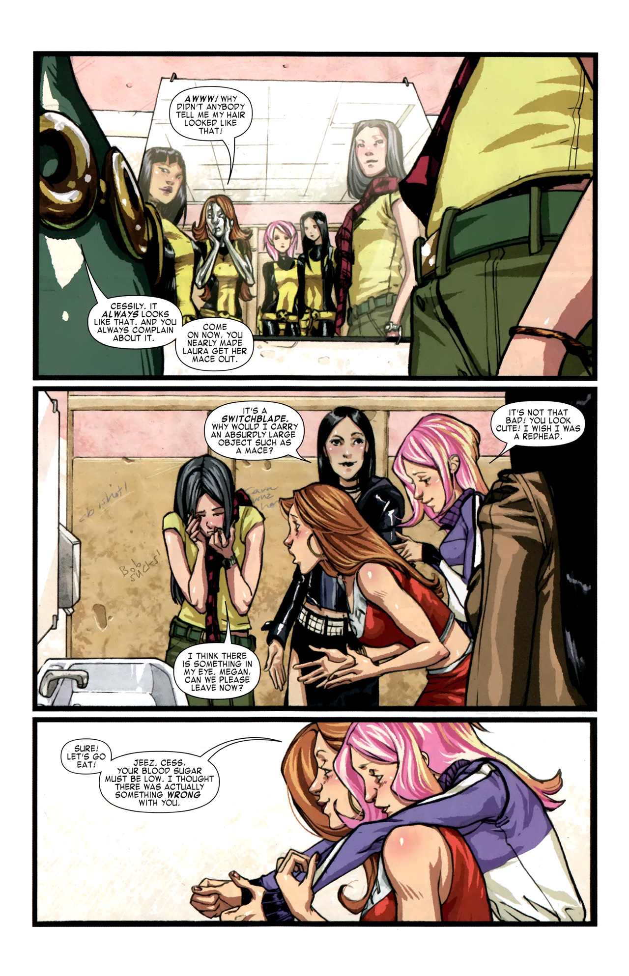 Read online X-Men: Pixie Strikes Back comic -  Issue #1 - 7