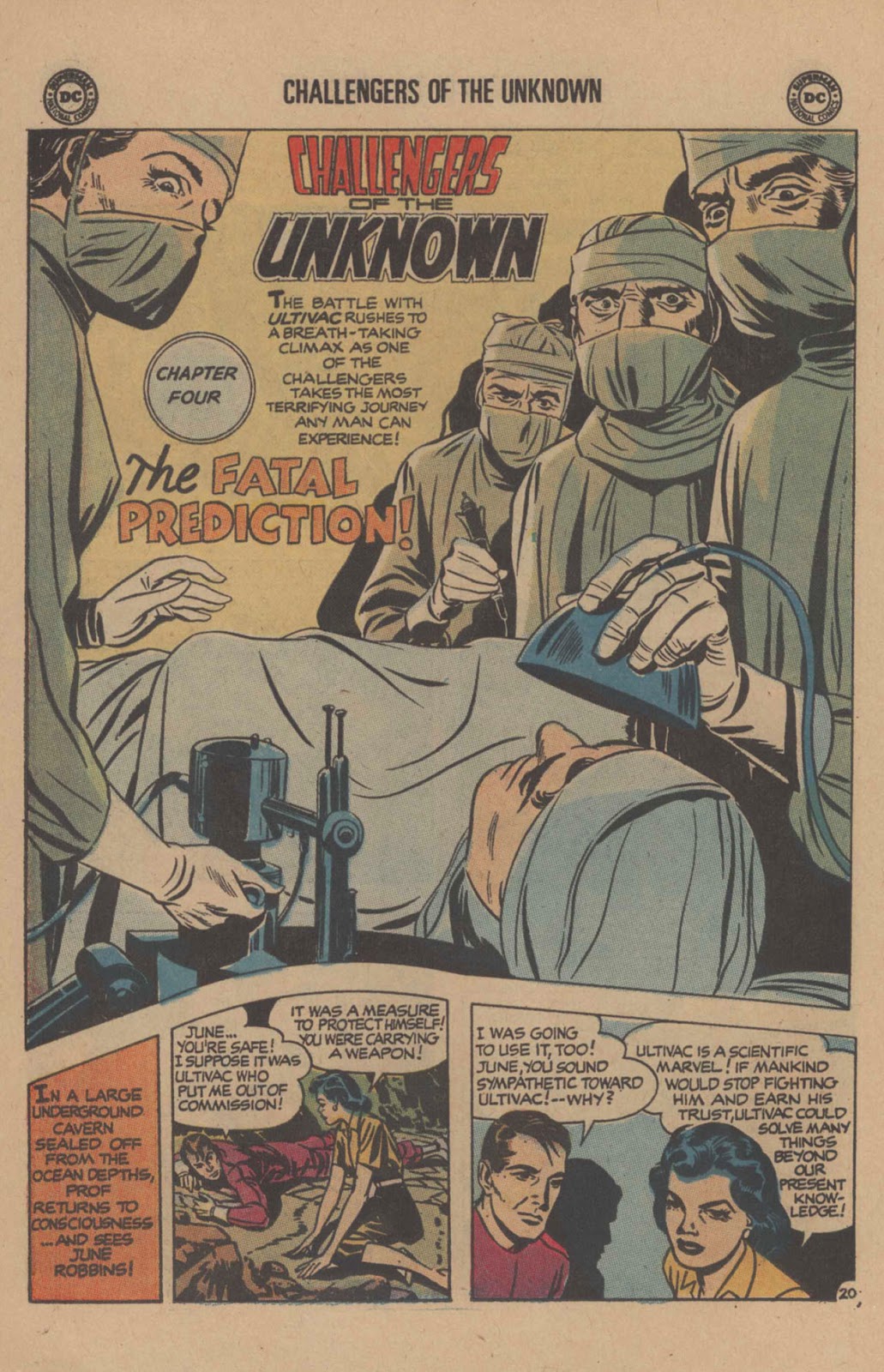 Challengers of the Unknown (1958) Issue #75 #75 - English 26