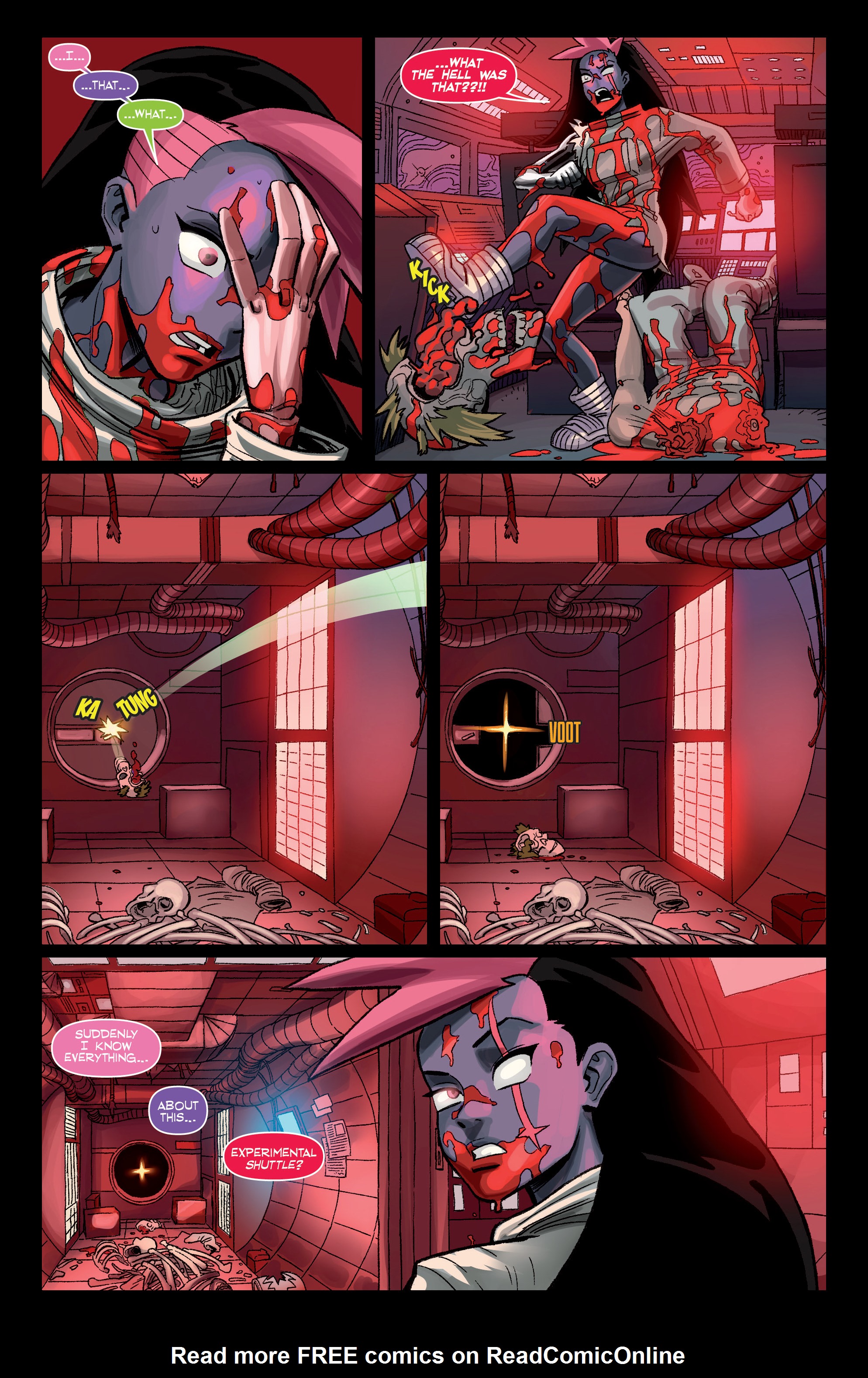 Read online Amalgama: Space Zombie comic -  Issue #1 - 14