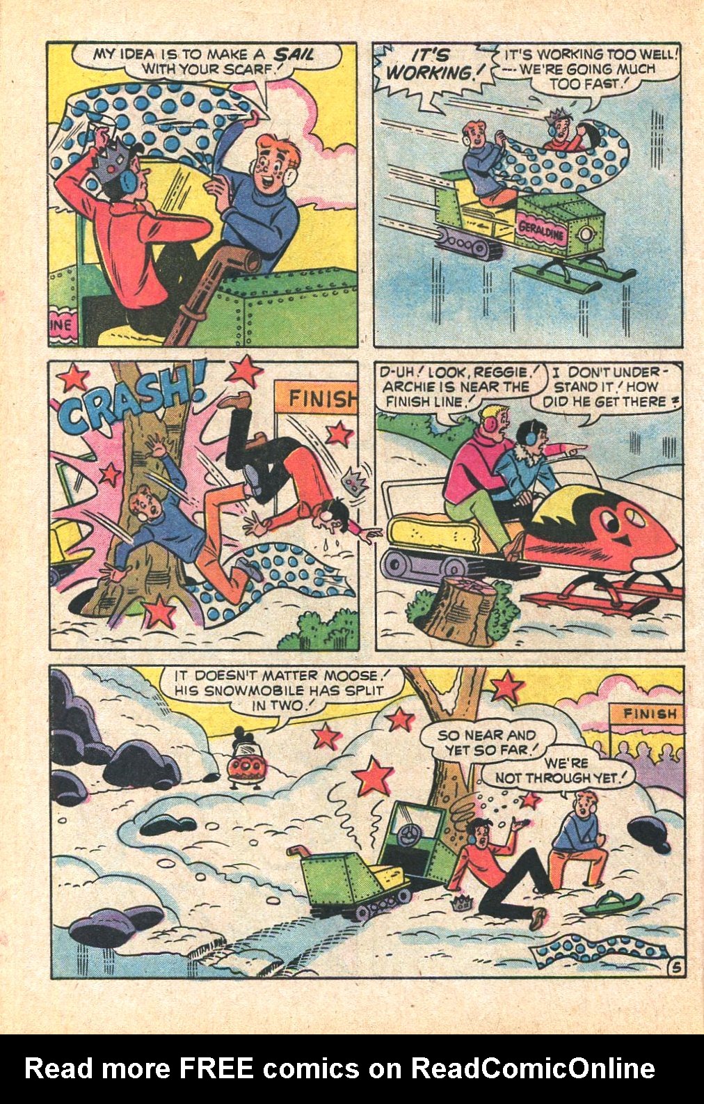 Read online Reggie and Me (1966) comic -  Issue #69 - 32